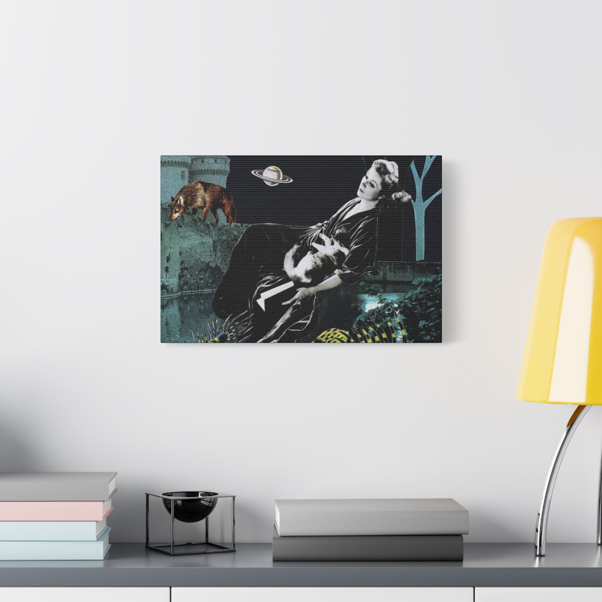 Untamed | Original Analog Collage Art Print | Wall Art by Blue Moon Space