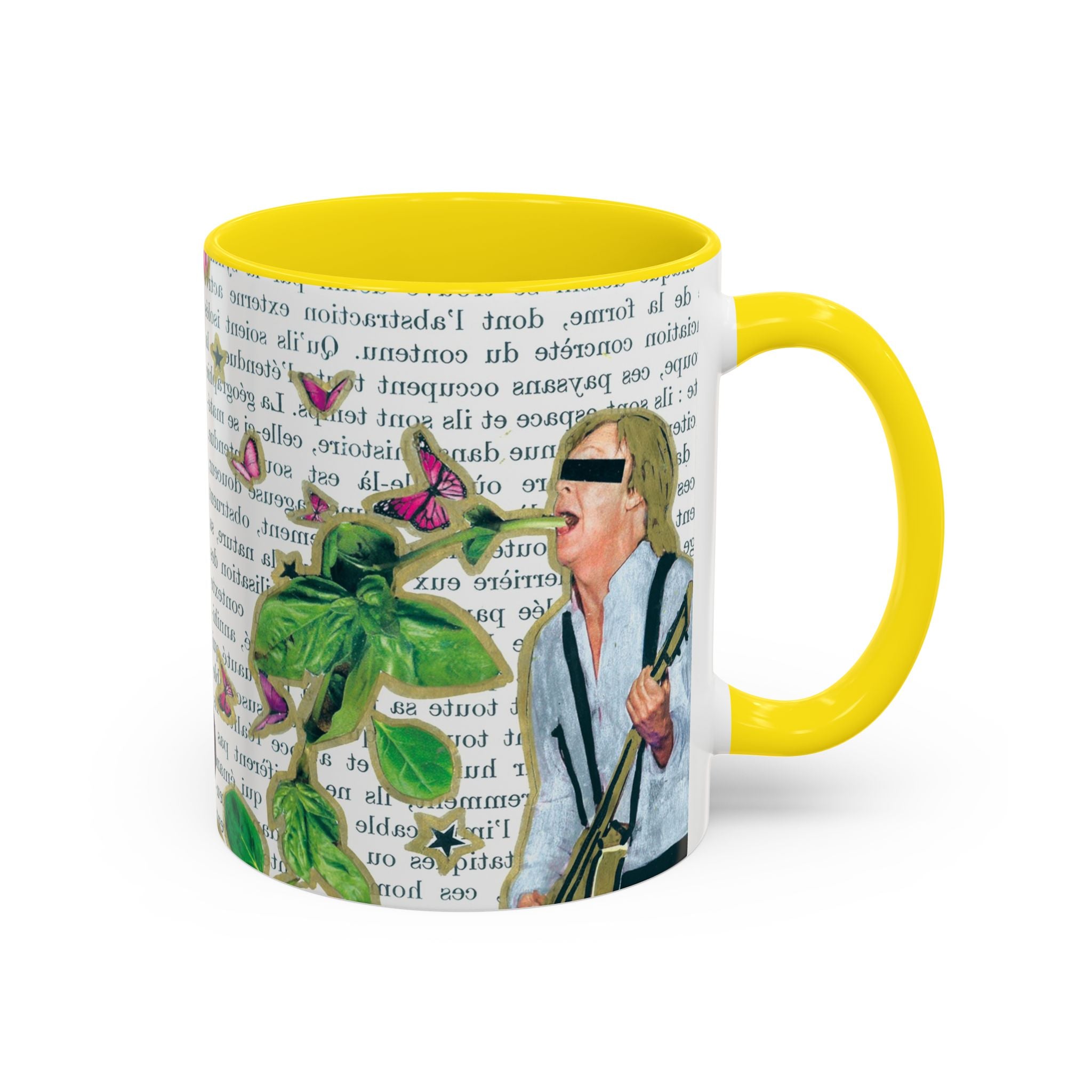 Rock & Bloom — Botanical Reverie Mug I Vintage Book Illustration Coffee Cup (11/15 oz)