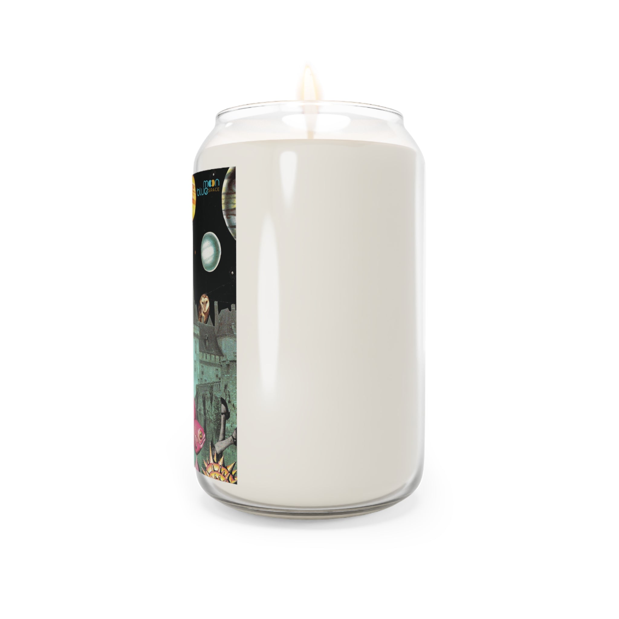 The Inner Queendom | Ritual Candle | Collage Art by Blue Moon Space Scented Candle (13.75 oz)