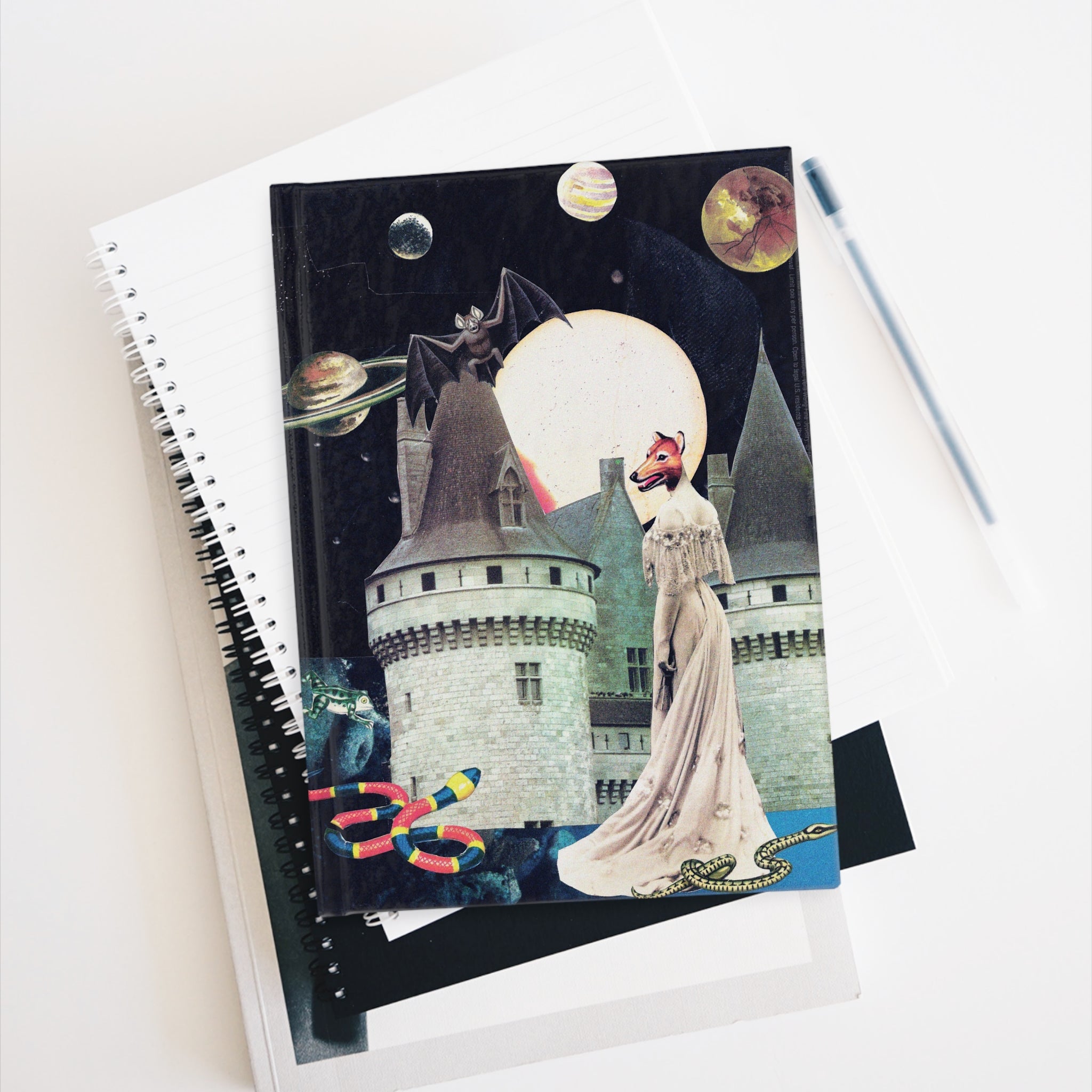 Queen of the Underworld | Blank Hardcover Journal | Art by Blue Moon Space