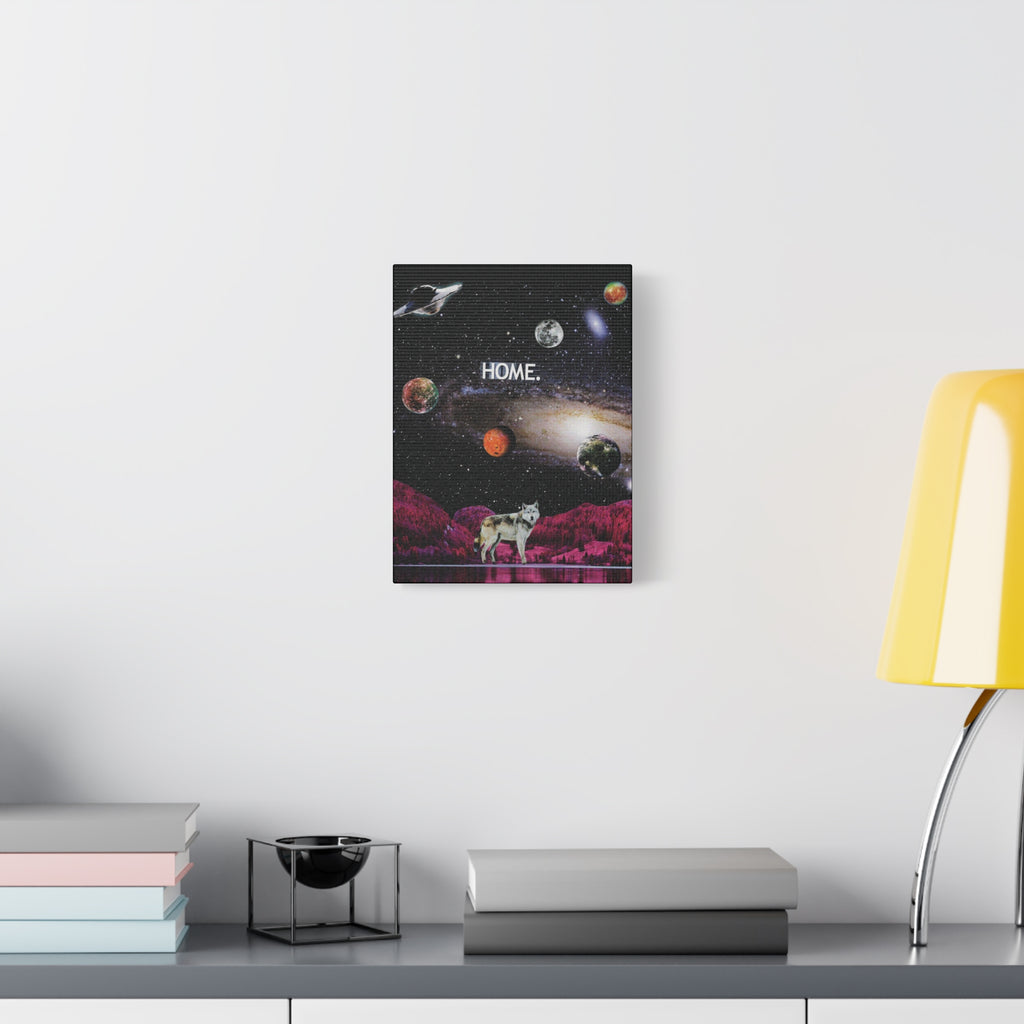 Home | Original Analog Collage Art Print | Wall Art by Blue Moon Space