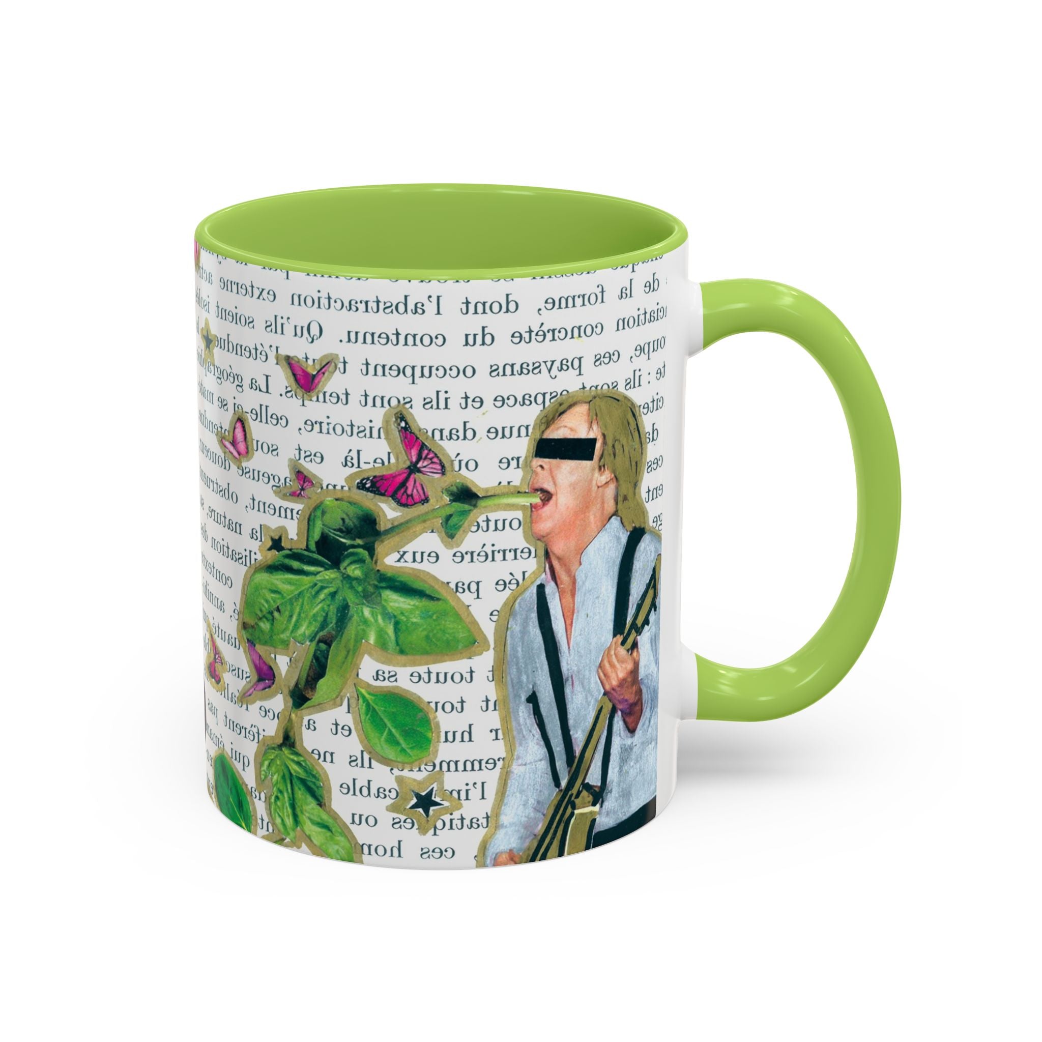 Rock & Bloom — Botanical Reverie Mug I Vintage Book Illustration Coffee Cup (11/15 oz)