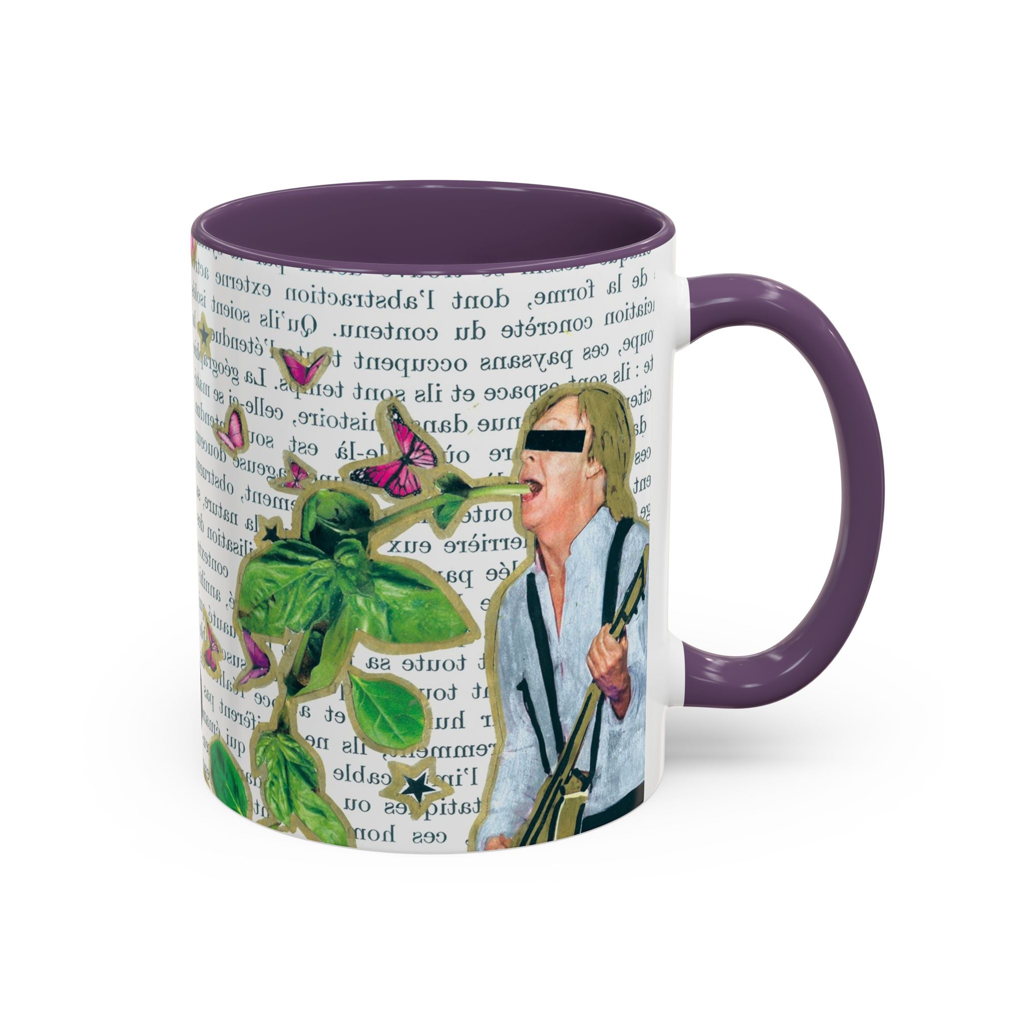 Rock & Bloom — Botanical Reverie Mug I Vintage Book Illustration Coffee Cup (11/15 oz)