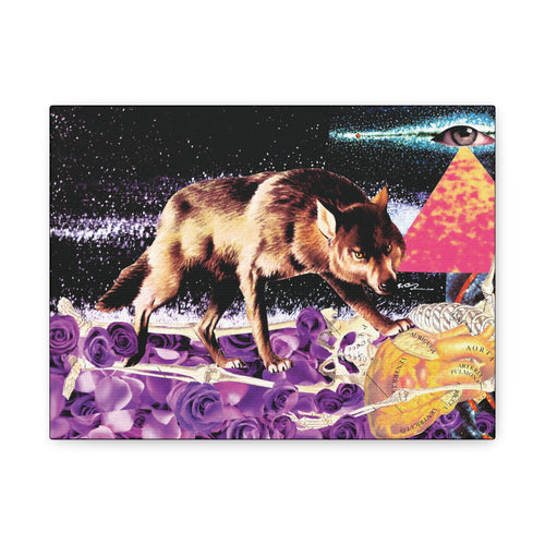 Colecciono Mis Huesos | Original Analog Collage Art Print | Wall Art by Blue Moon Space
