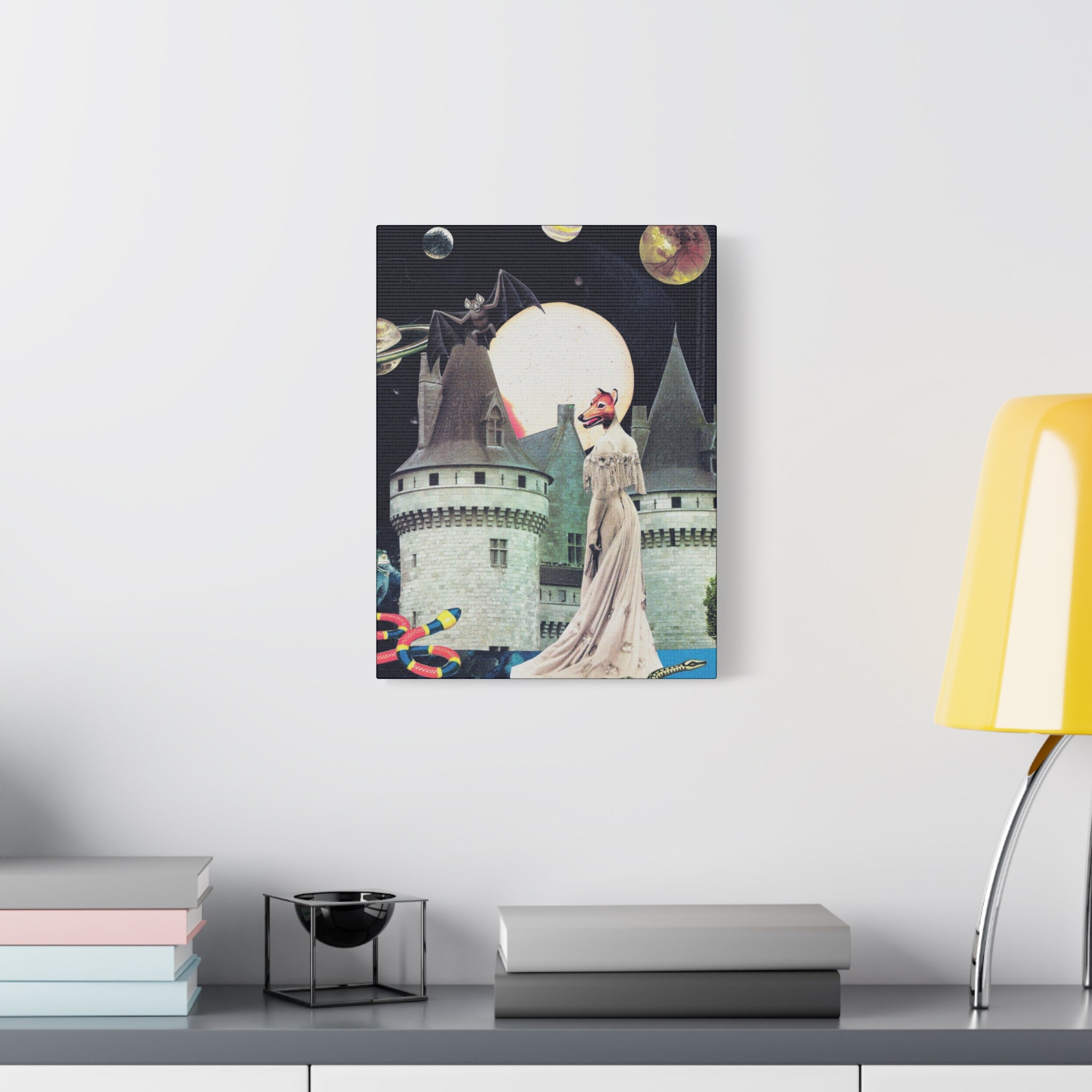 Queen of the Underworld | Original Analog Collage Art Print | Wall Art by Blue Moon Space