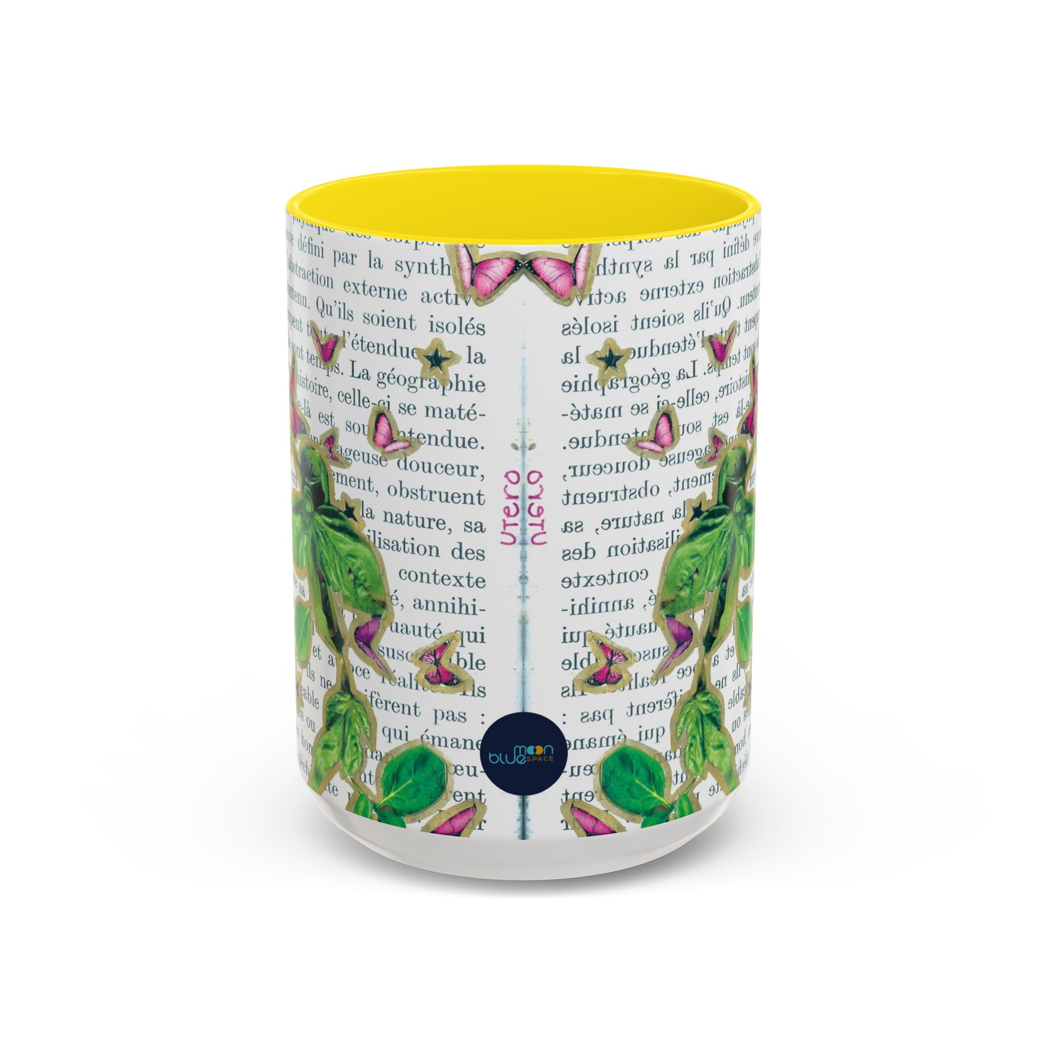 Rock & Bloom — Botanical Reverie Mug I Vintage Book Illustration Coffee Cup (11/15 oz)