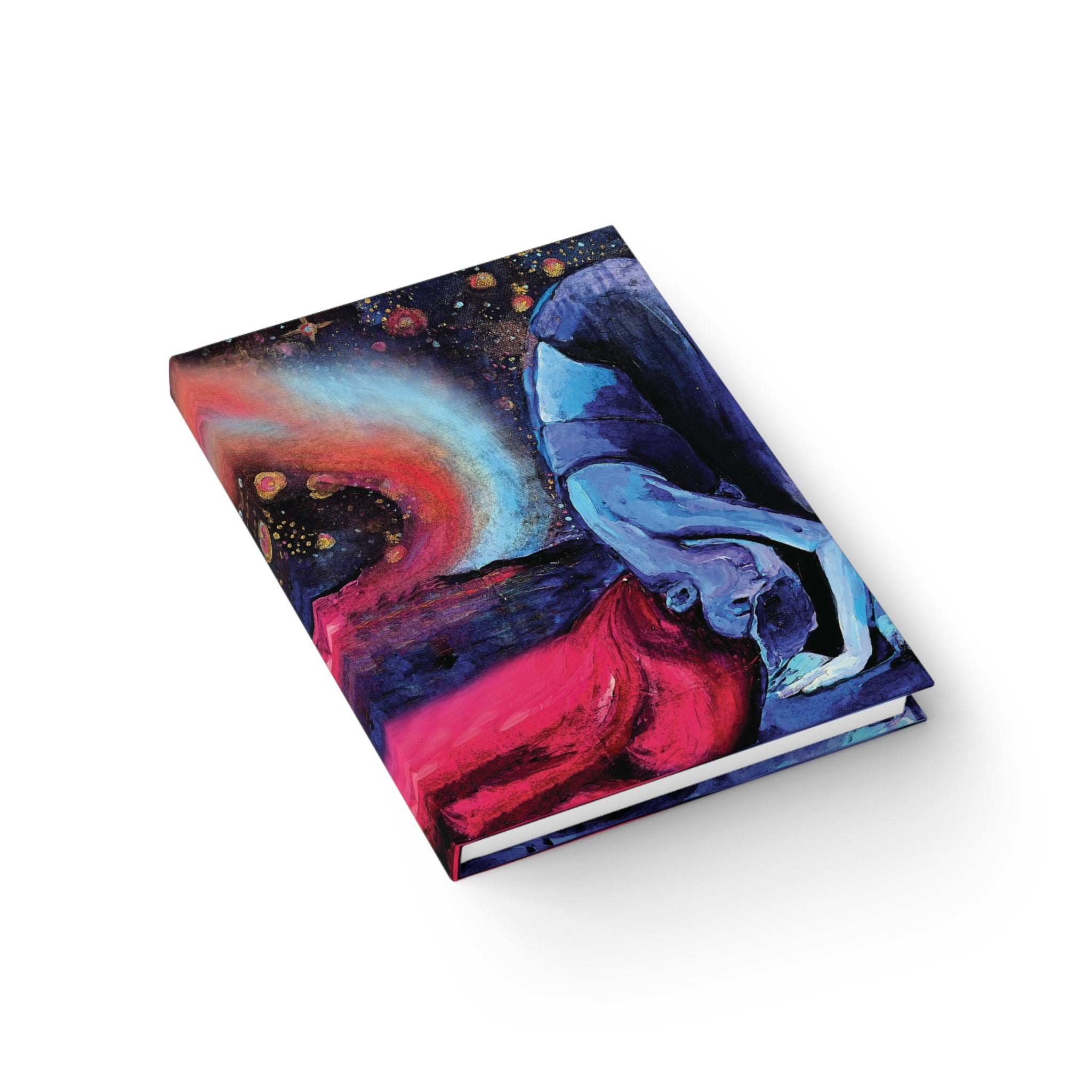 Cosmic Dancer Ruled Journal — Illustrated Art Notebook for Writers & Dreamers