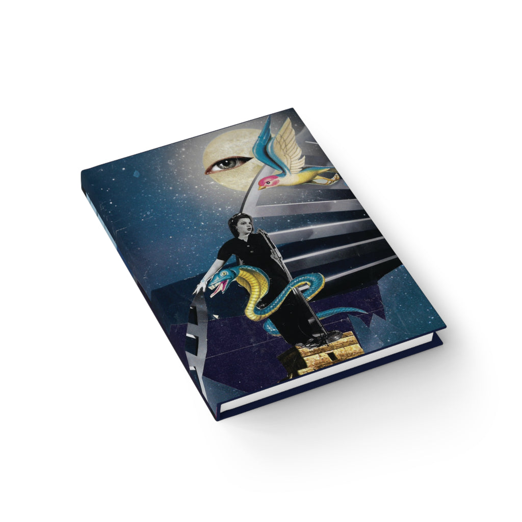 The Alchemy Journal — Surreal Collage Mystical Blank Hardcover Notebook Journal for Soul Exploration & Inner Transformation