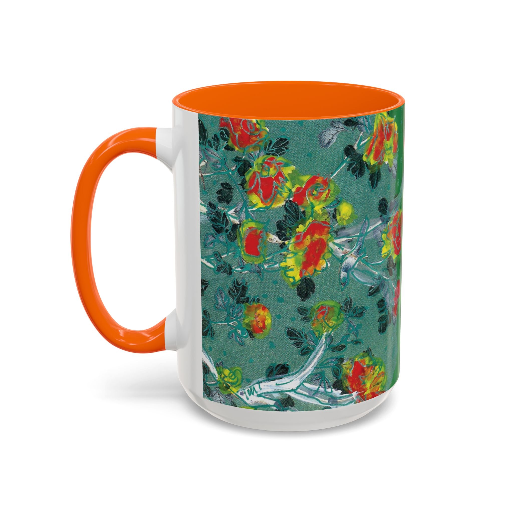 Rock & Bloom — The Serpent Sessions Mug | Grunge Floral Art Coffee Cup | Gift for Music Lovers (11oz & 15oz)