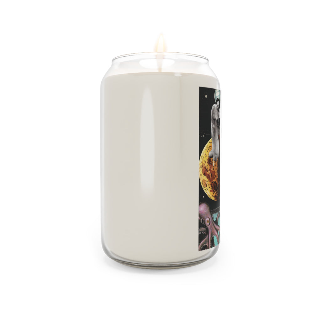 The Inner Queendom | Ritual Candle | Collage Art by Blue Moon Space Scented Candle (13.75 oz)