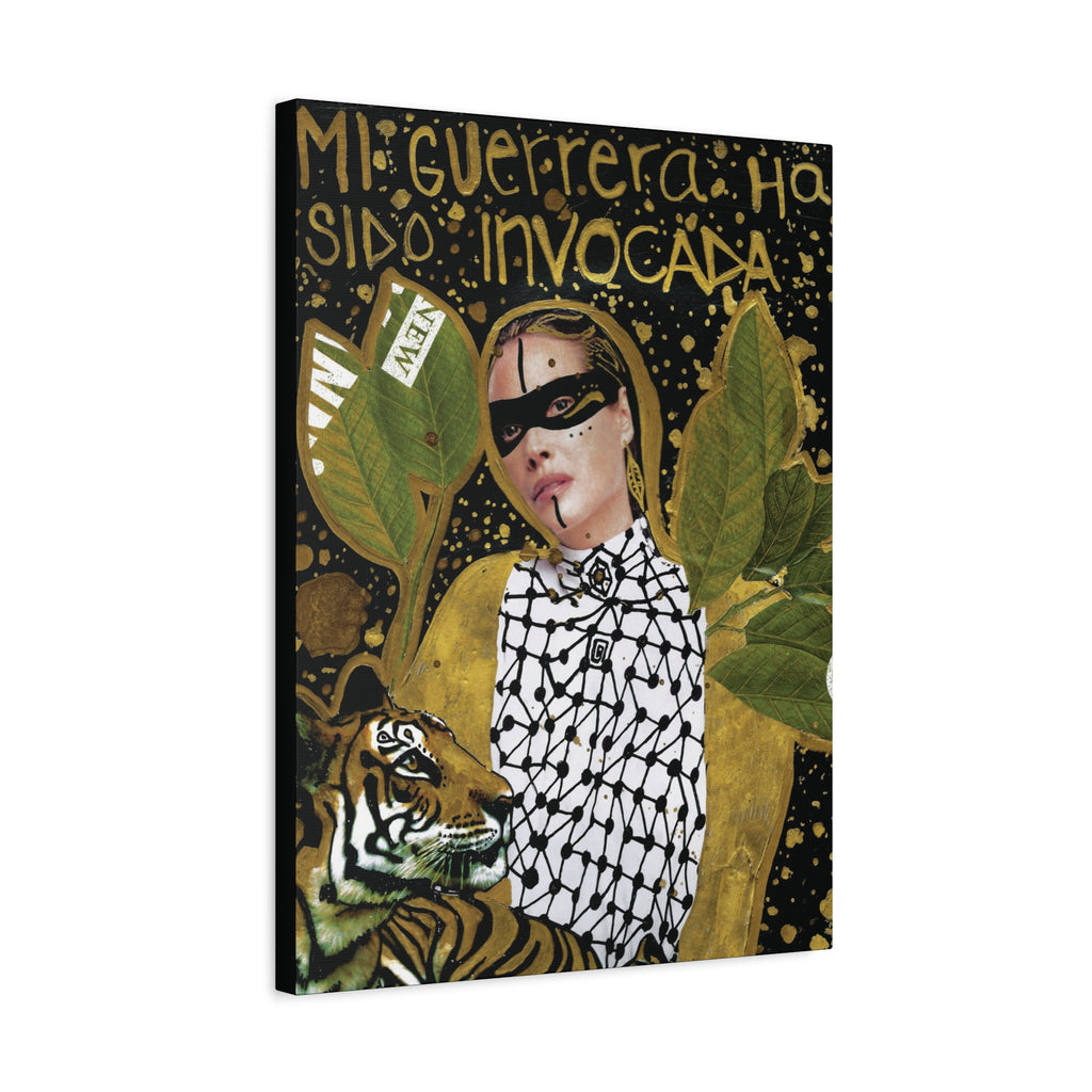 Mi Guerrera Ha Sido Invocada | Original Analog Collage Art Print | Wall Art by Blue Moon Space