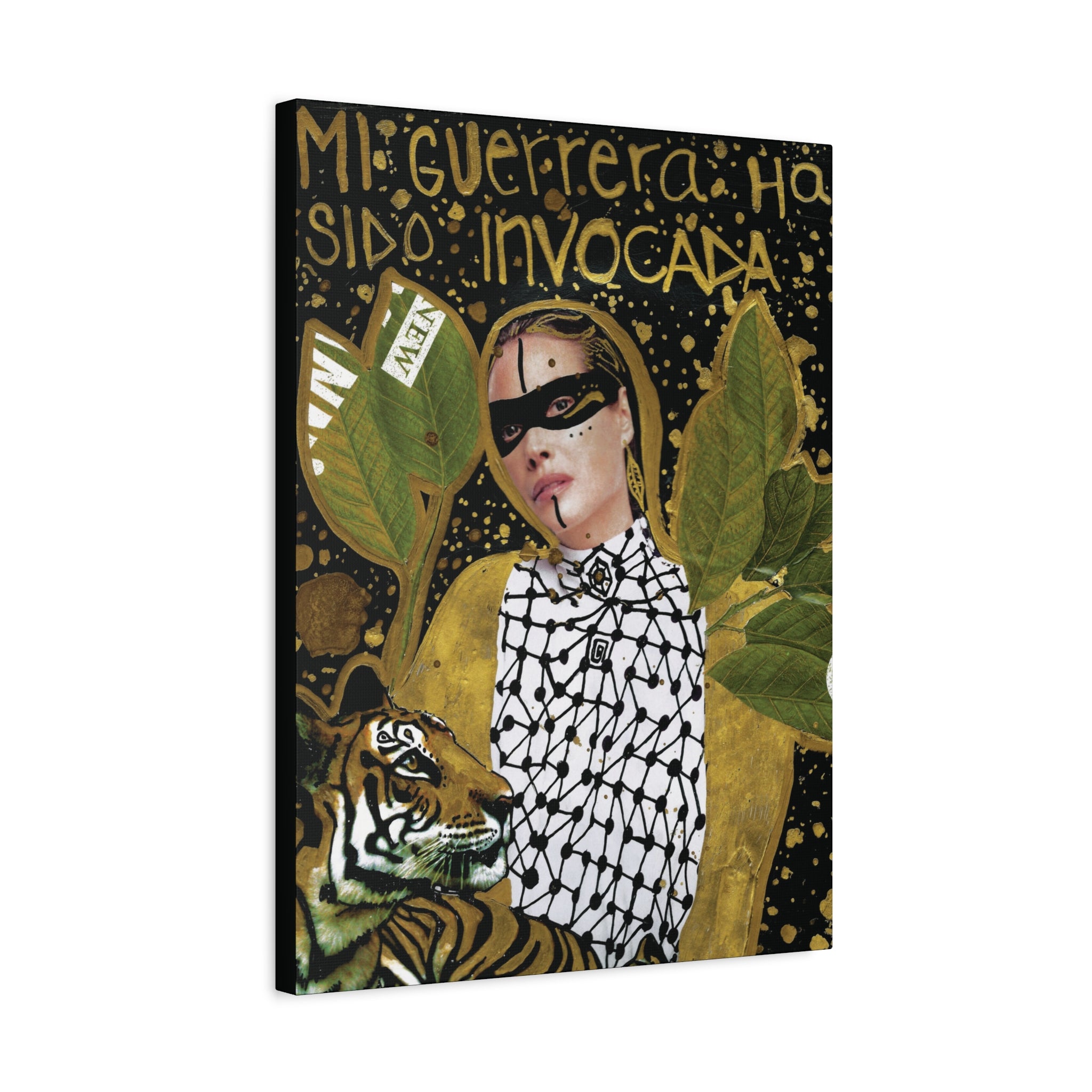 Mi Guerrera Ha Sido Invocada | Original Analog Collage Art Print | Wall Art by Blue Moon Space