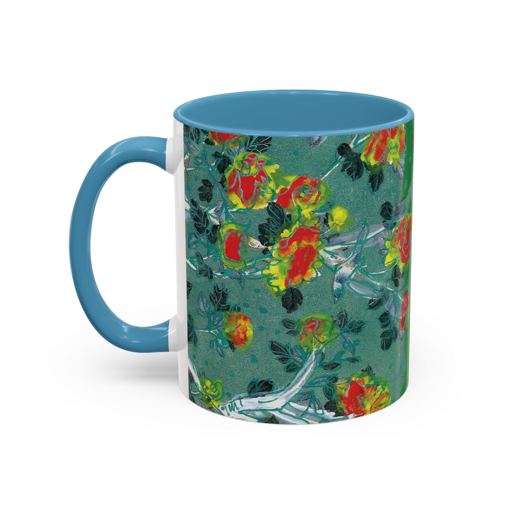 Rock & Bloom — The Serpent Sessions Mug | Grunge Floral Art Coffee Cup | Gift for Music Lovers (11oz & 15oz)