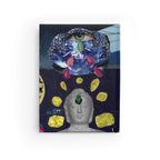 The Alchemy Notebook — Surreal Collage Ruled Lined Notebook for Soul Writing & Inner Transformation