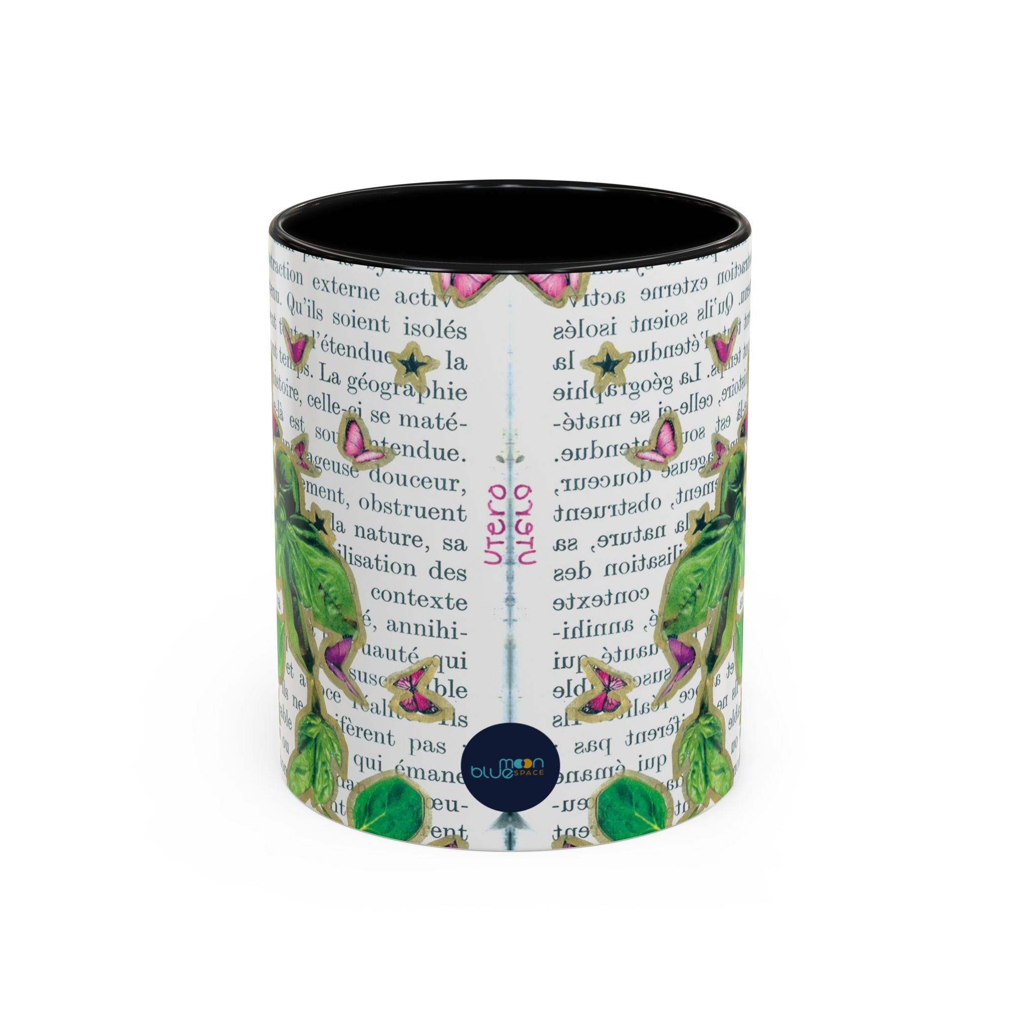 Rock & Bloom — Botanical Reverie Mug I Vintage Book Illustration Coffee Cup (11/15 oz)