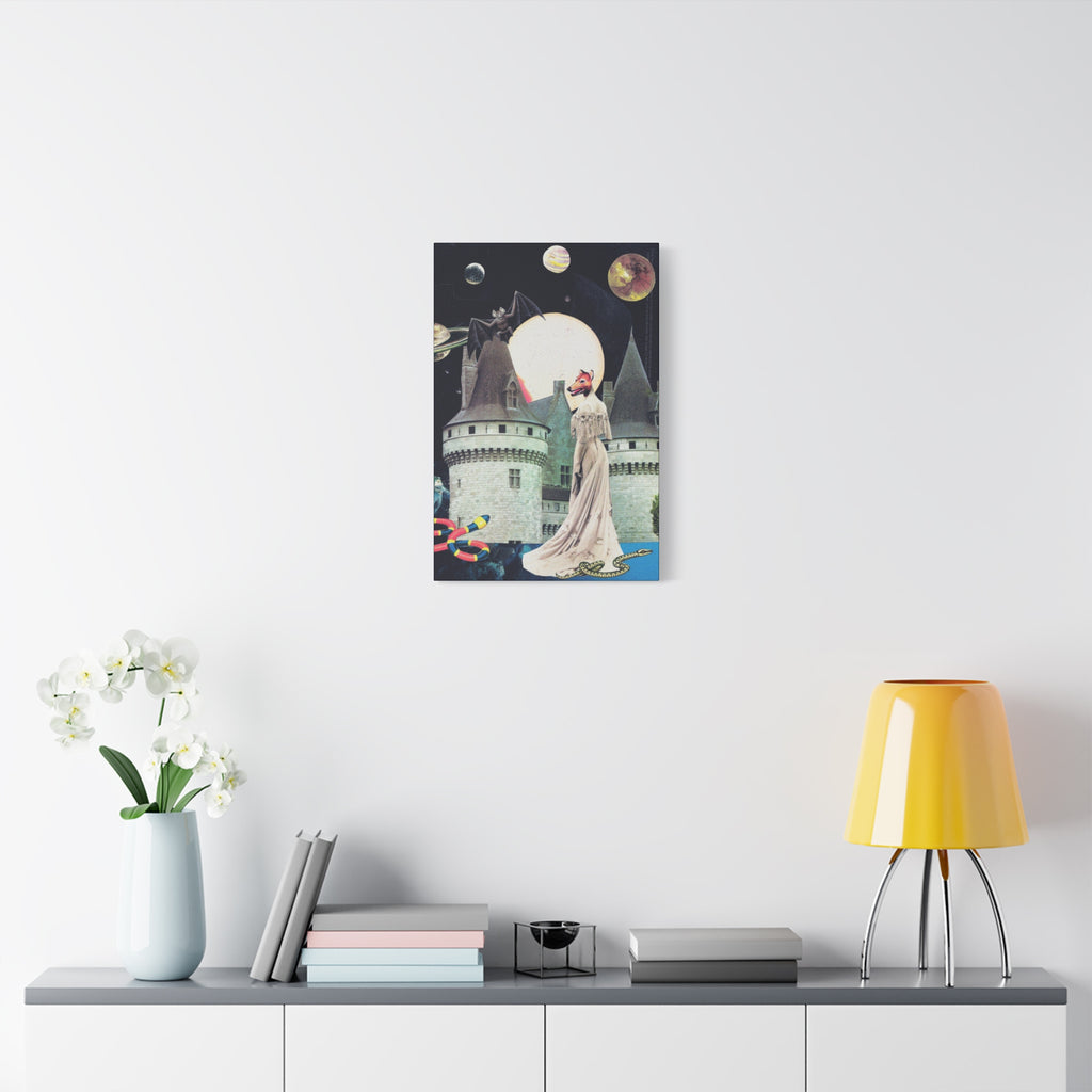 Queen of the Underworld | Original Analog Collage Art Print | Wall Art by Blue Moon Space