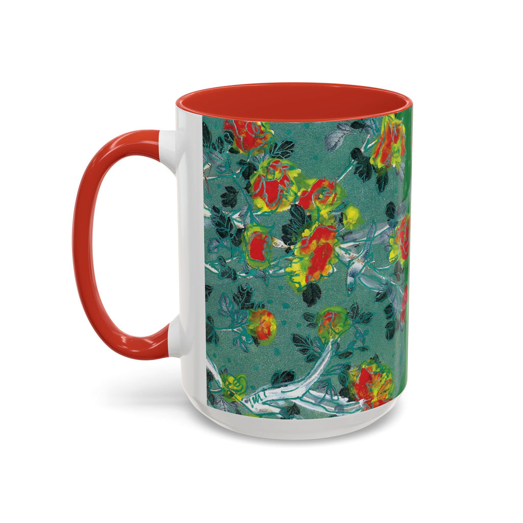 Rock & Bloom — The Serpent Sessions Mug | Grunge Floral Art Coffee Cup | Gift for Music Lovers (11oz & 15oz)