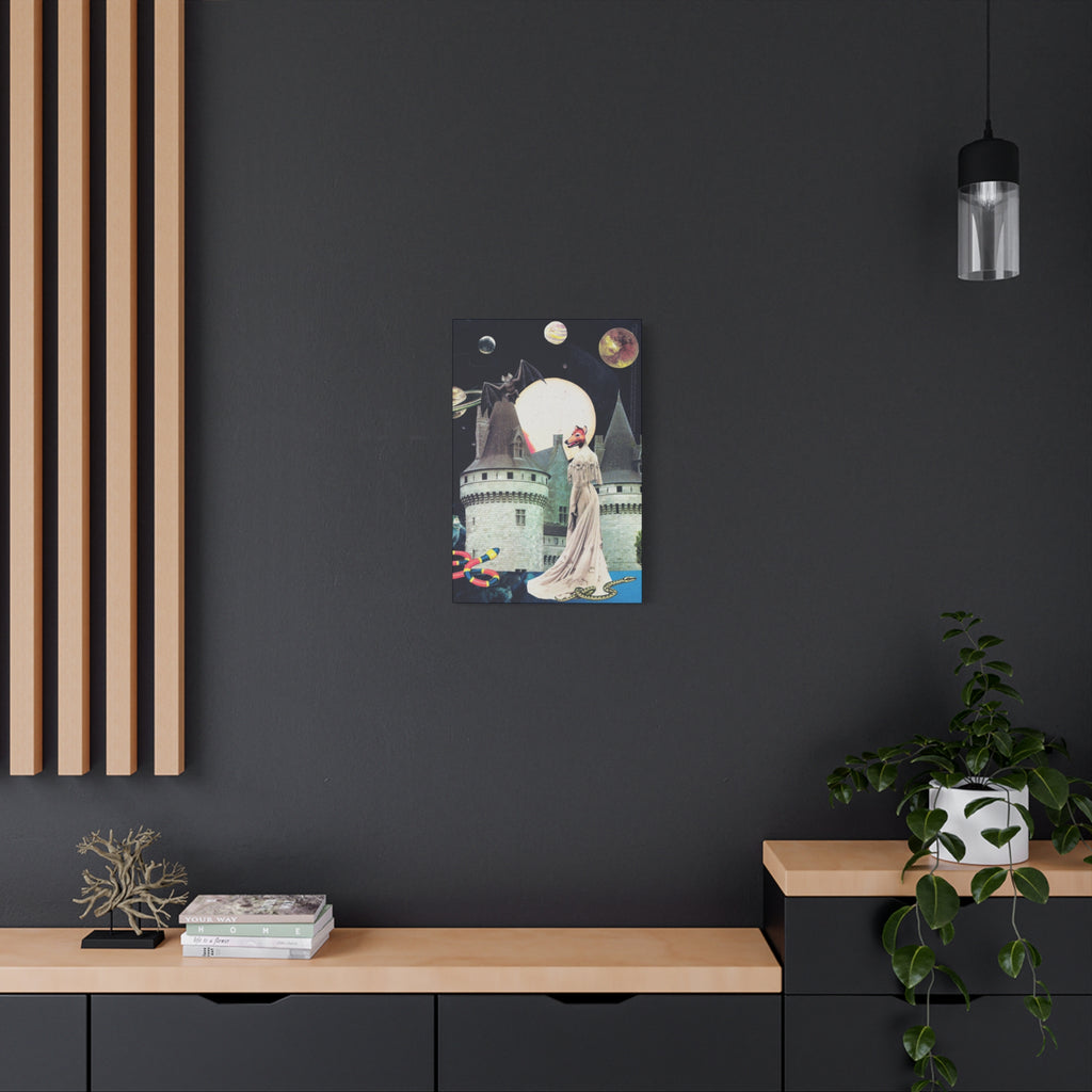 Queen of the Underworld | Original Analog Collage Art Print | Wall Art by Blue Moon Space