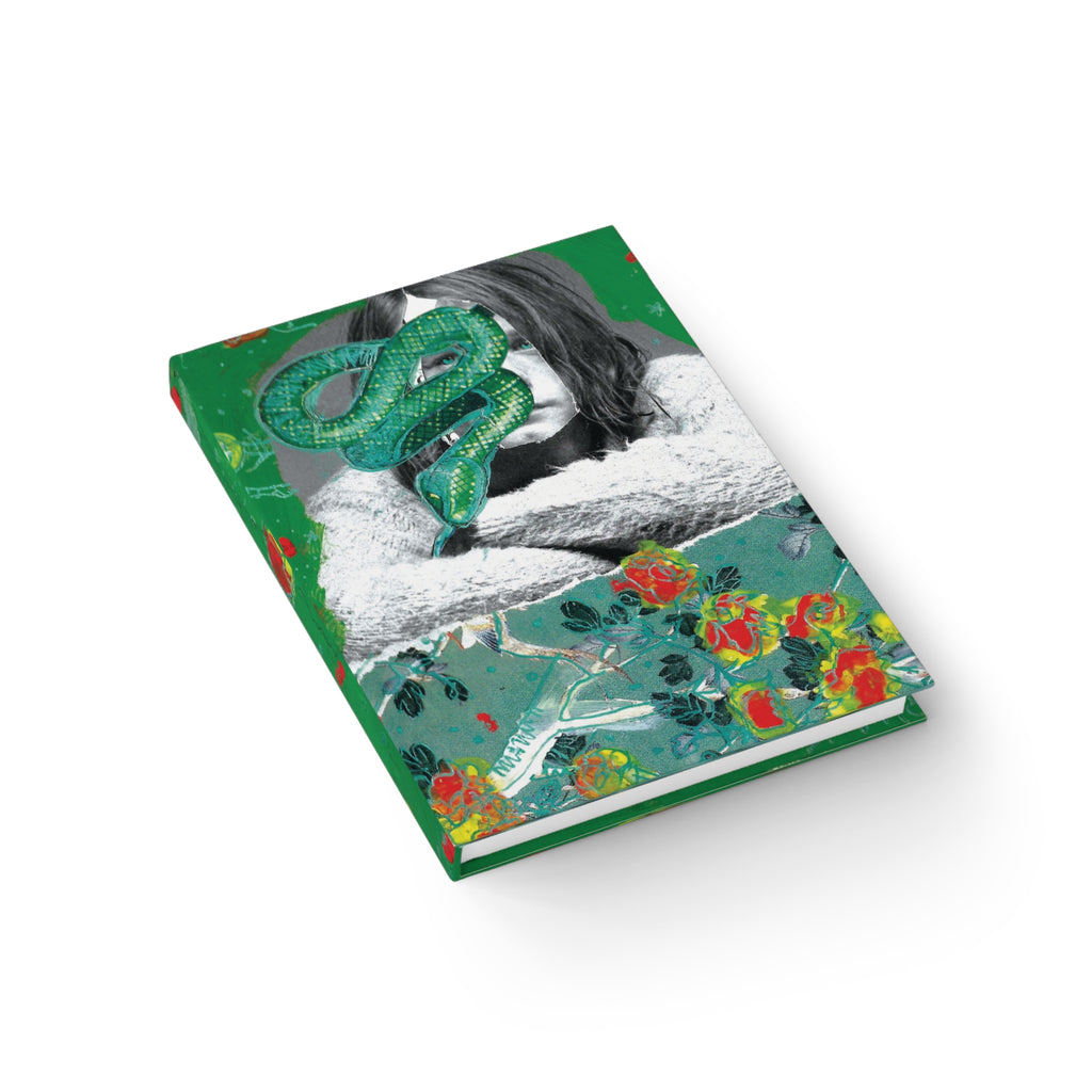 The Alchemy Journal —  Serpent & Bloom Ruled Lined Notebook with  for Transformation & Soul Exploration