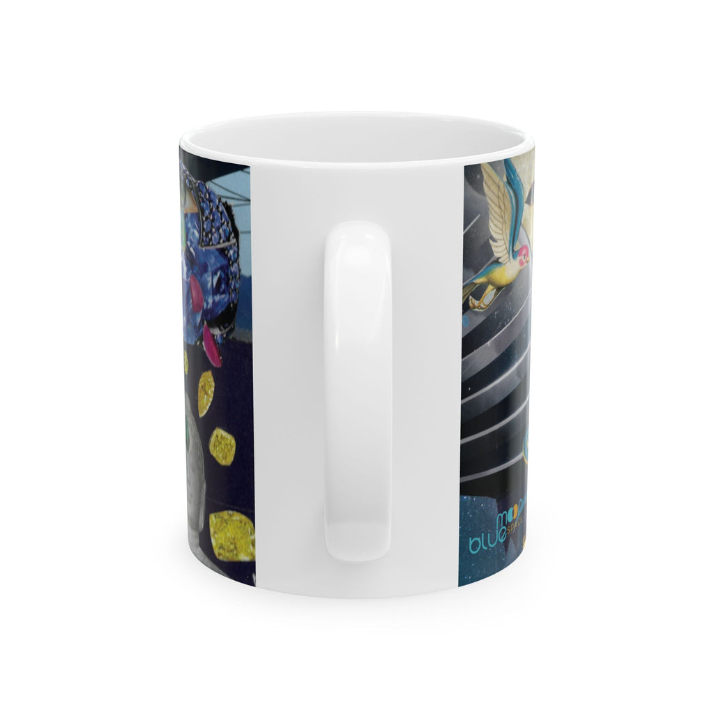 Astrology Moon & Zodiac Ceramic Mug — Mystical Night Sky Coffee Cup (11oz & 15oz)