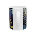Astrology Moon & Zodiac Ceramic Mug — Mystical Night Sky Coffee Cup (11oz & 15oz)