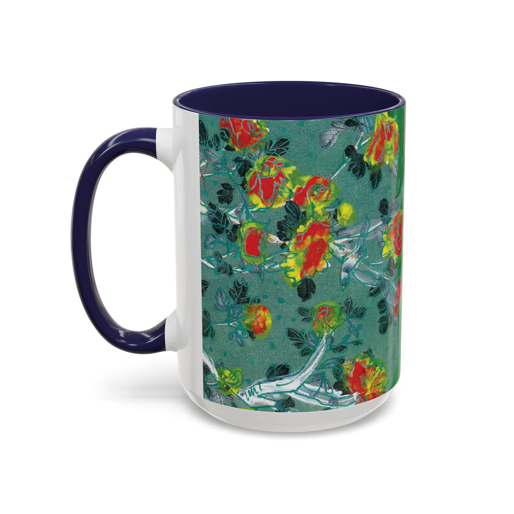 Rock & Bloom — The Serpent Sessions Mug | Grunge Floral Art Coffee Cup | Gift for Music Lovers (11oz & 15oz)