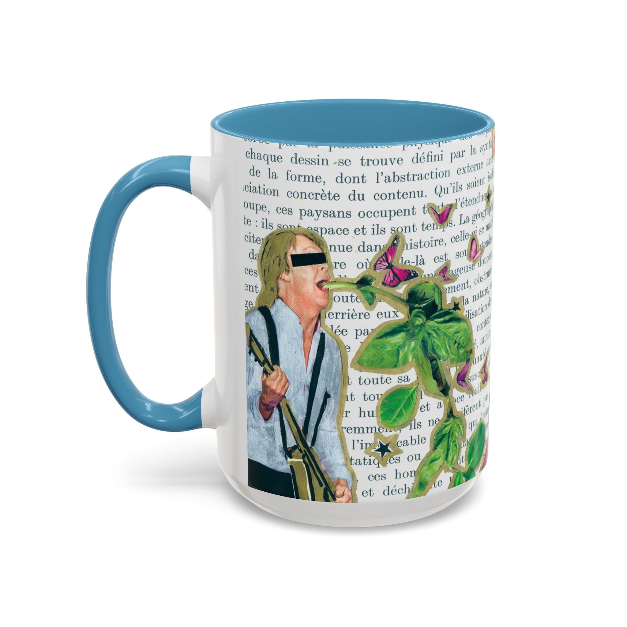 Rock & Bloom — Botanical Reverie Mug I Vintage Book Illustration Coffee Cup (11/15 oz)