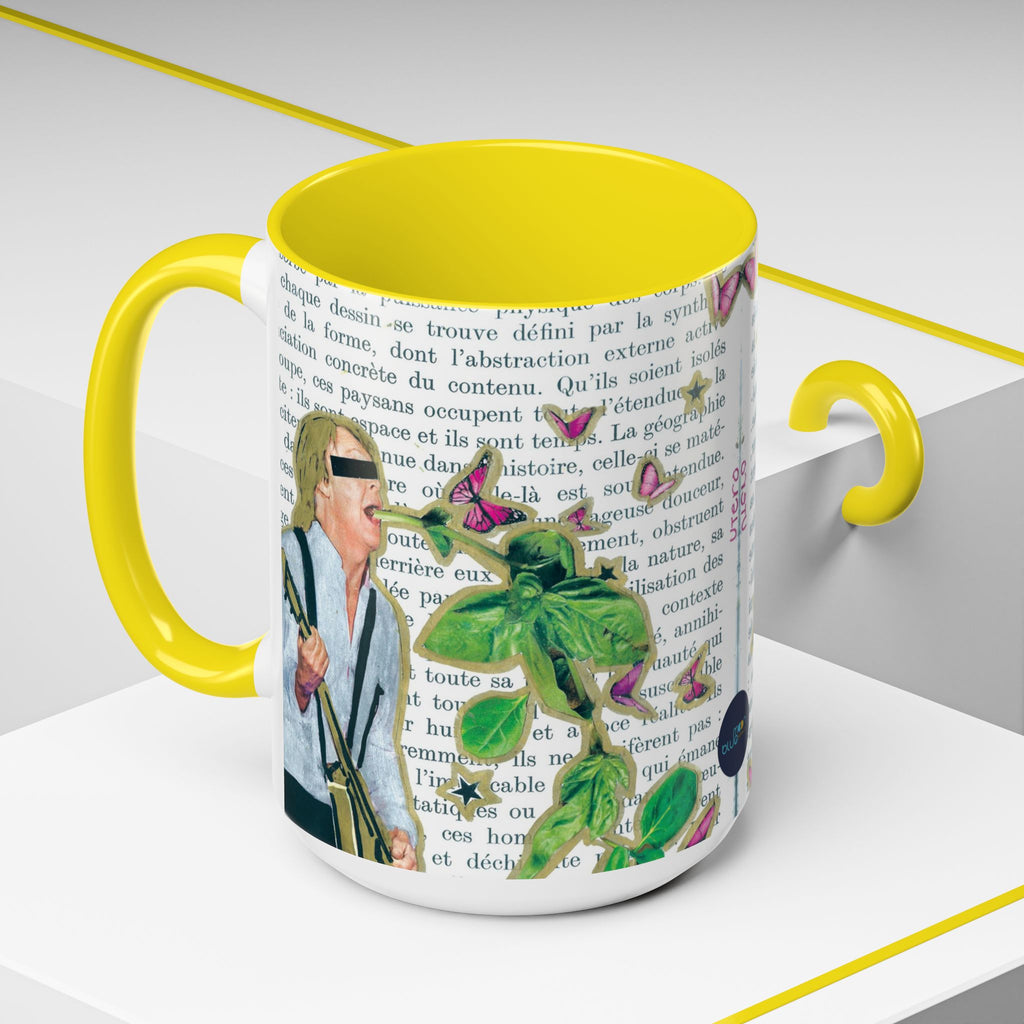 Rock & Bloom — Botanical Reverie Mug I Vintage Book Illustration Coffee Cup (11/15 oz)