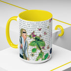 Rock & Bloom — Botanical Reverie Mug I Vintage Book Illustration Coffee Cup (11/15 oz)