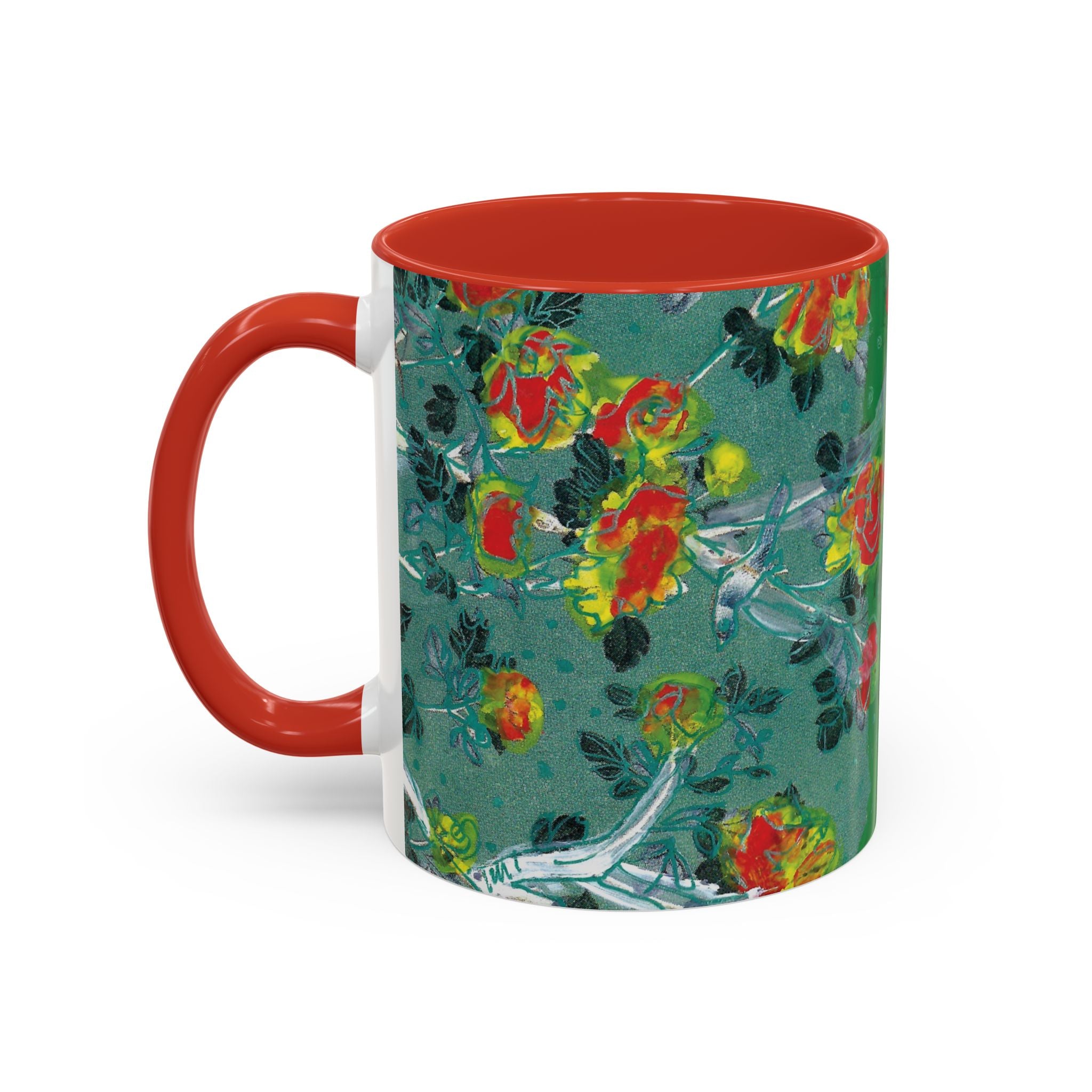 Rock & Bloom — The Serpent Sessions Mug | Grunge Floral Art Coffee Cup | Gift for Music Lovers (11oz & 15oz)