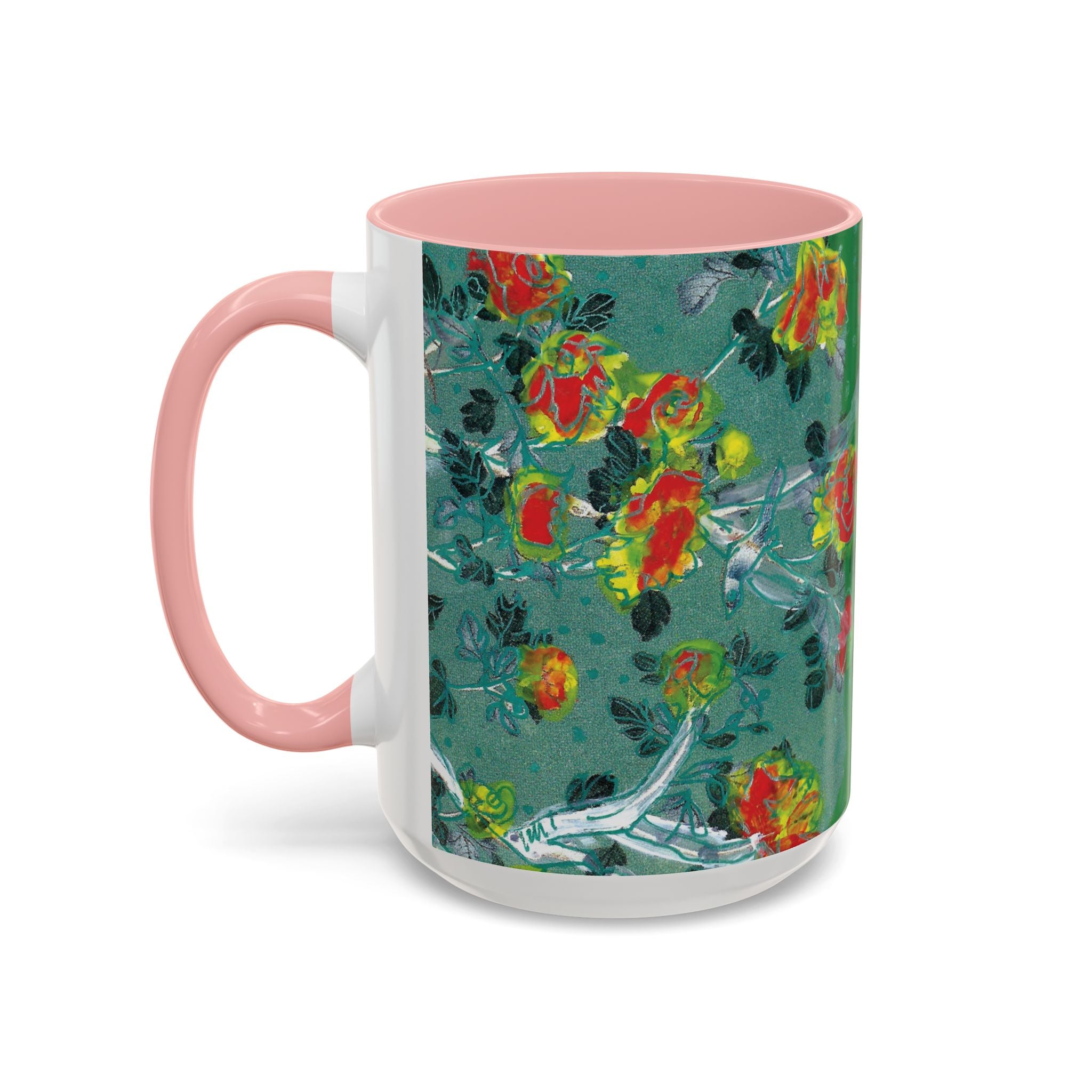 Rock & Bloom — The Serpent Sessions Mug | Grunge Floral Art Coffee Cup | Gift for Music Lovers (11oz & 15oz)