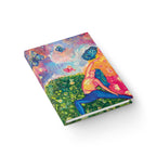 Sacred Practice Notebook — Yoga Goddess Ruled Lined Notebook for Writing & Intention Setting | Gift for Yogis