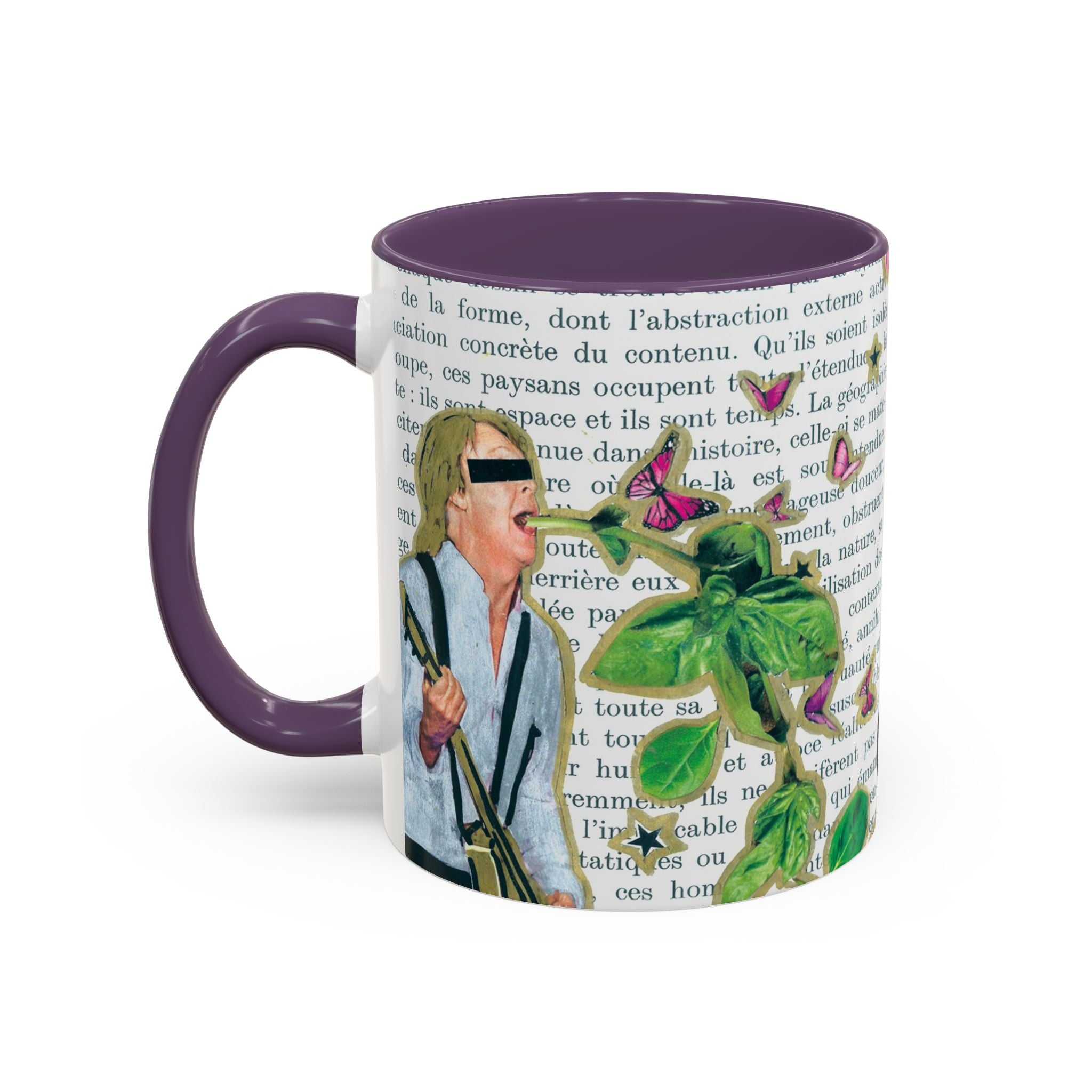 Rock & Bloom — Botanical Reverie Mug I Vintage Book Illustration Coffee Cup (11/15 oz)