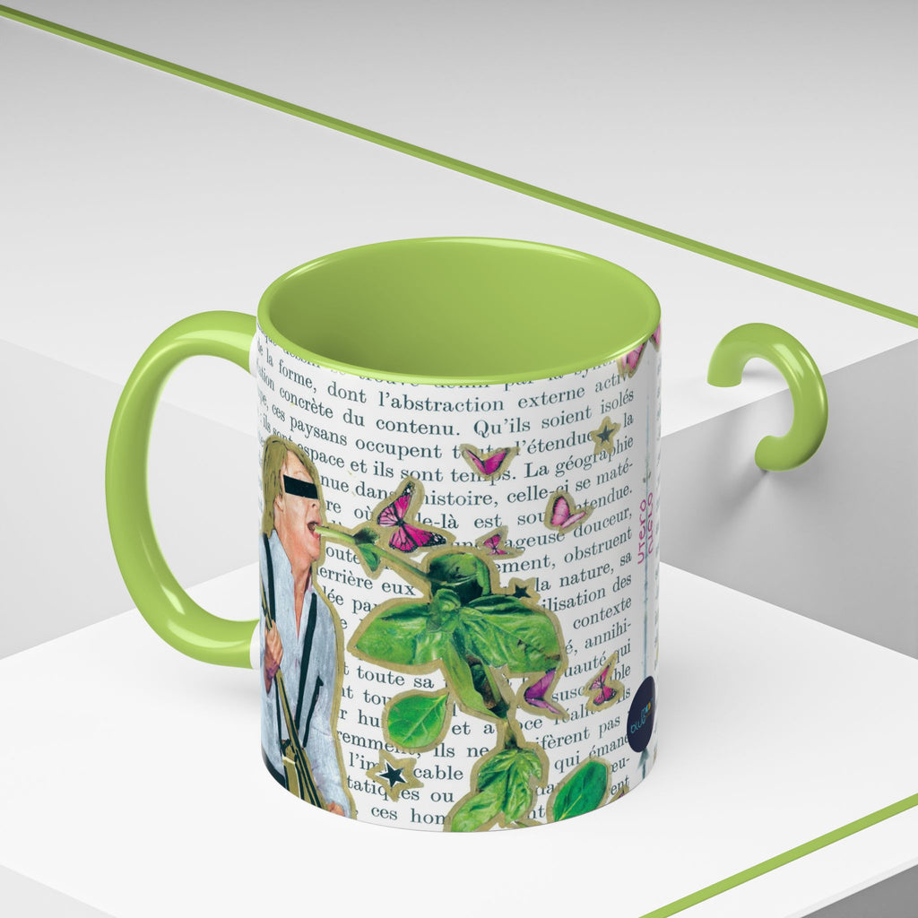 Rock & Bloom — Botanical Reverie Mug I Vintage Book Illustration Coffee Cup (11/15 oz)