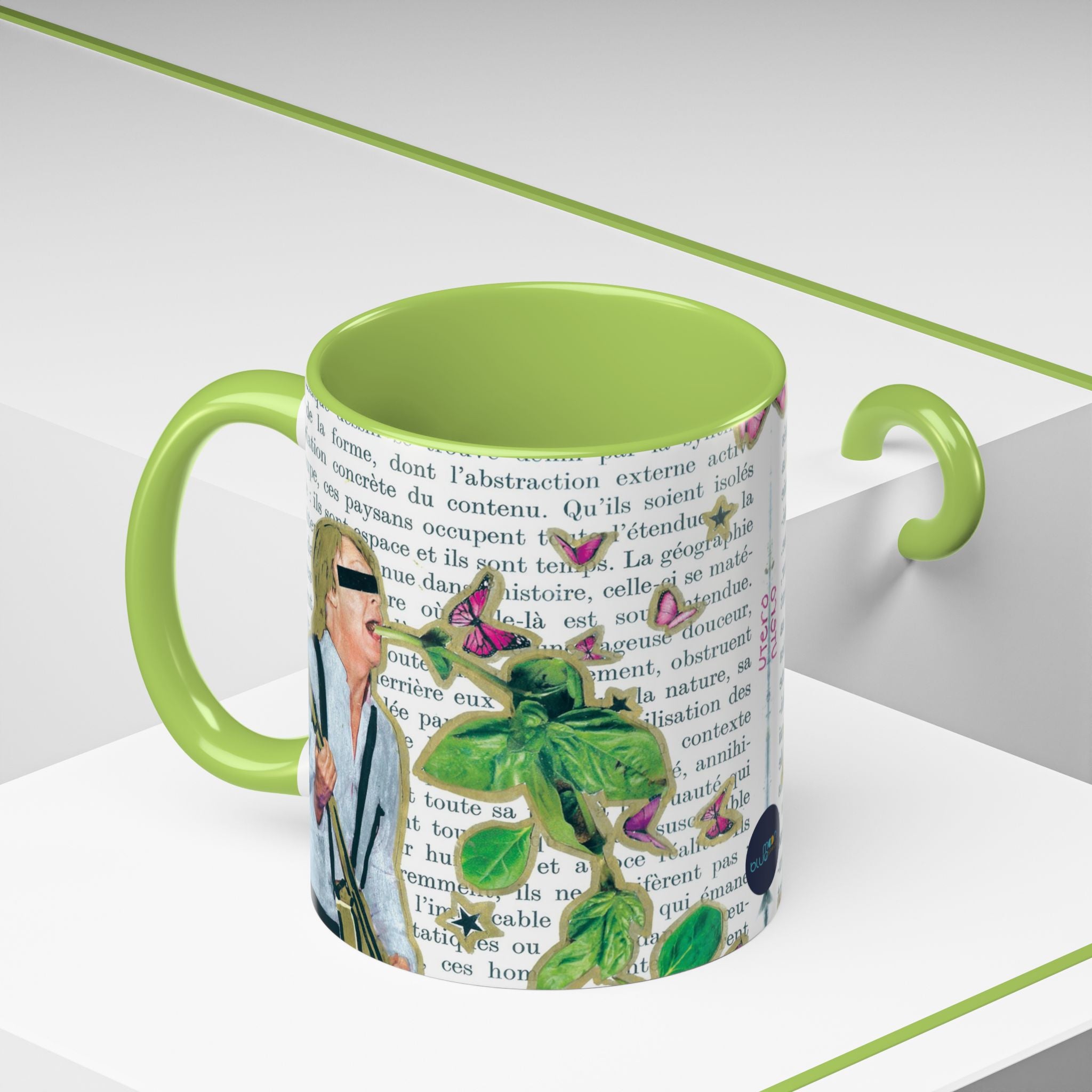Rock & Bloom — Botanical Reverie Mug I Vintage Book Illustration Coffee Cup (11/15 oz)