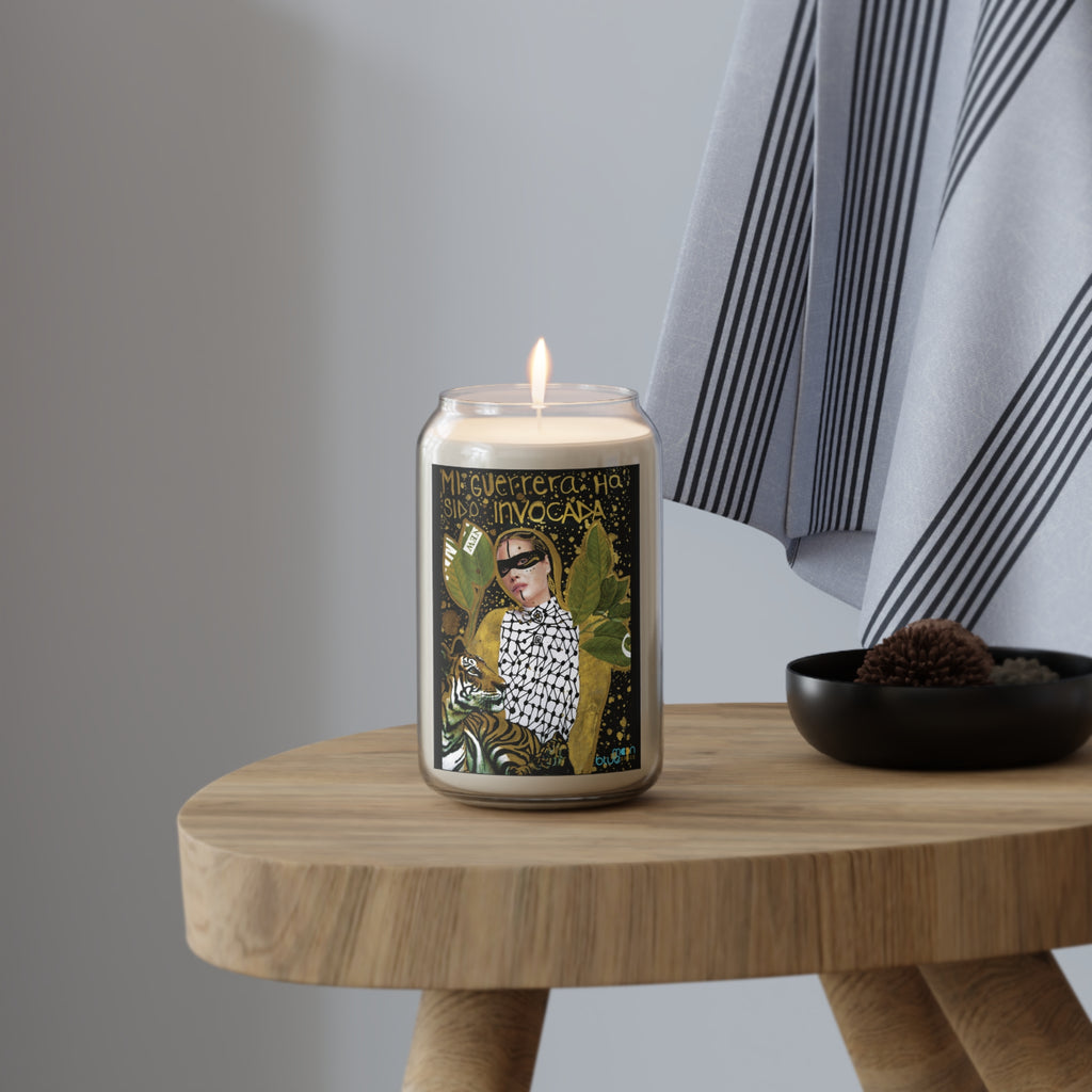 The Warrior Series | Ritual Candle | Art by Blue Moon Space