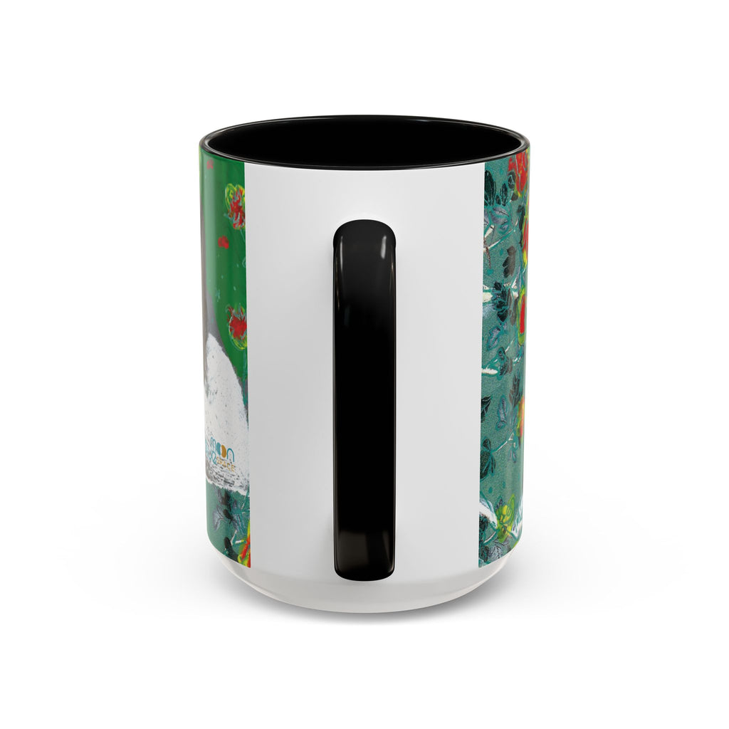 Rock & Bloom — The Serpent Sessions Mug | Grunge Floral Art Coffee Cup | Gift for Music Lovers (11oz & 15oz)