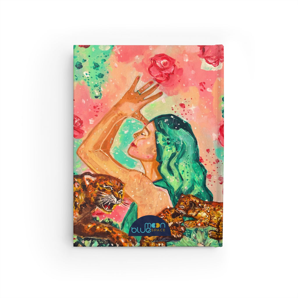 Sacred Practice Notebook — Colorful Goddess Ruled Lined Notebook for Writing & Self-Reflection | Gift for Women