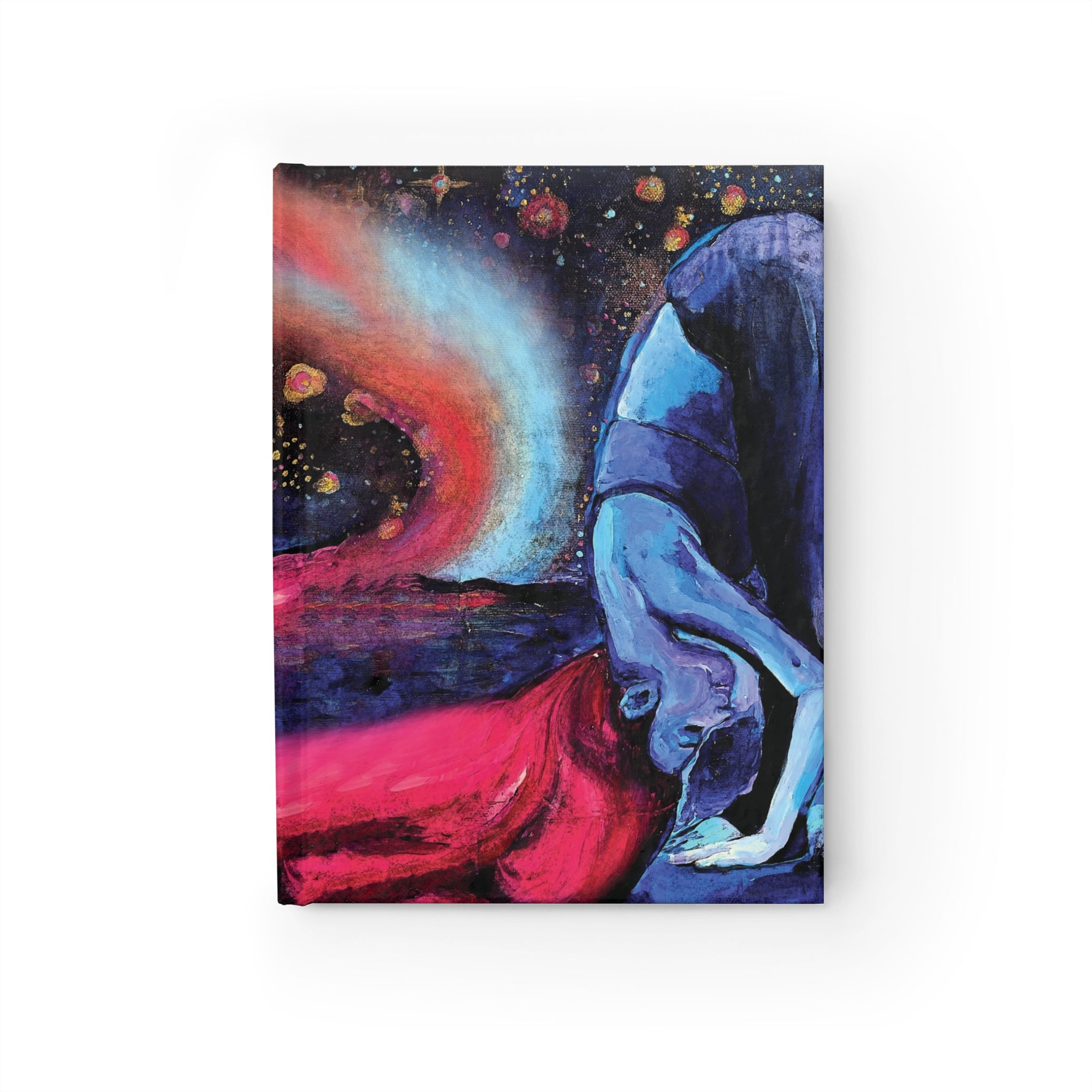 Cosmic Dancer Ruled Journal — Illustrated Art Notebook for Writers & Dreamers