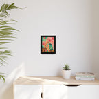 Sacred Practice — Colorful Goddess Framed Art Print | Original Feminine Wall Art | 8x10"