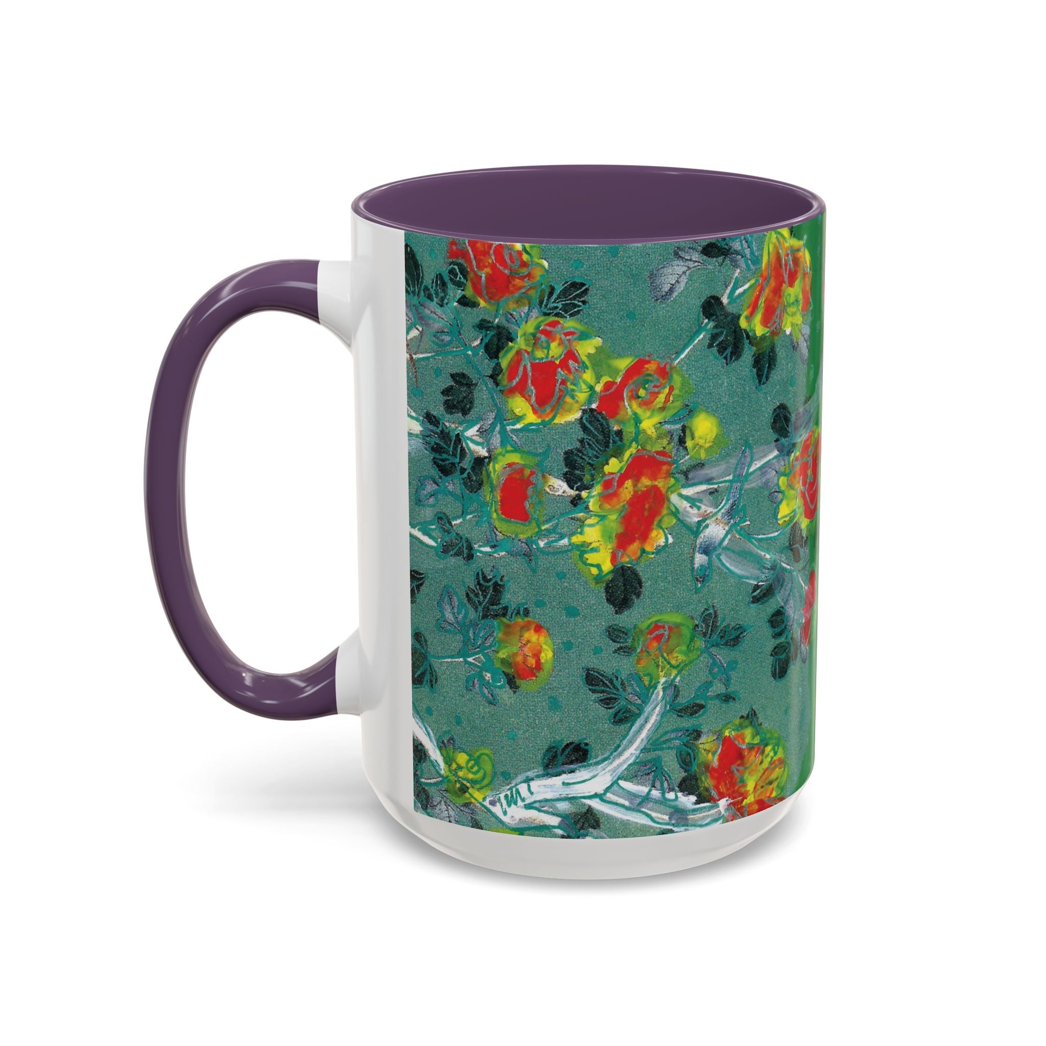 Rock & Bloom — The Serpent Sessions Mug | Grunge Floral Art Coffee Cup | Gift for Music Lovers (11oz & 15oz)