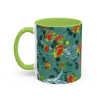 Rock & Bloom — The Serpent Sessions Mug | Grunge Floral Art Coffee Cup | Gift for Music Lovers (11oz & 15oz)