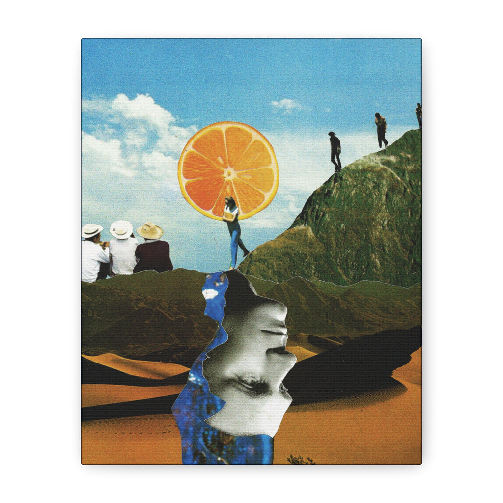 A Trip Down Memory Lane | Original Analog Collage Art Print | Wall Art by Blue Moon Space