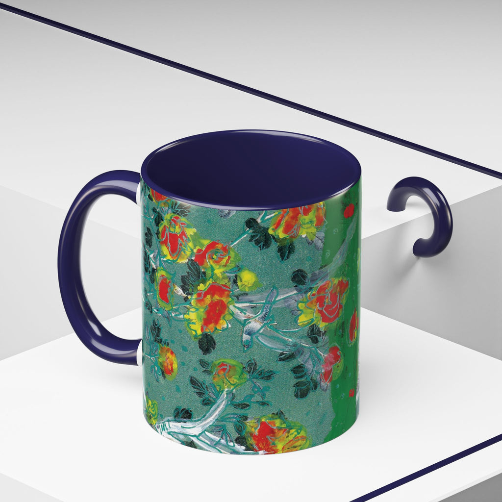 Rock & Bloom — The Serpent Sessions Mug | Grunge Floral Art Coffee Cup | Gift for Music Lovers (11oz & 15oz)
