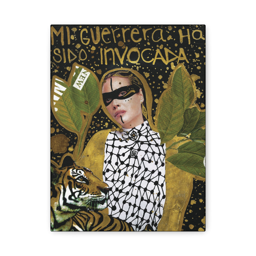Mi Guerrera Ha Sido Invocada | Original Analog Collage Art Print | Wall Art by Blue Moon Space