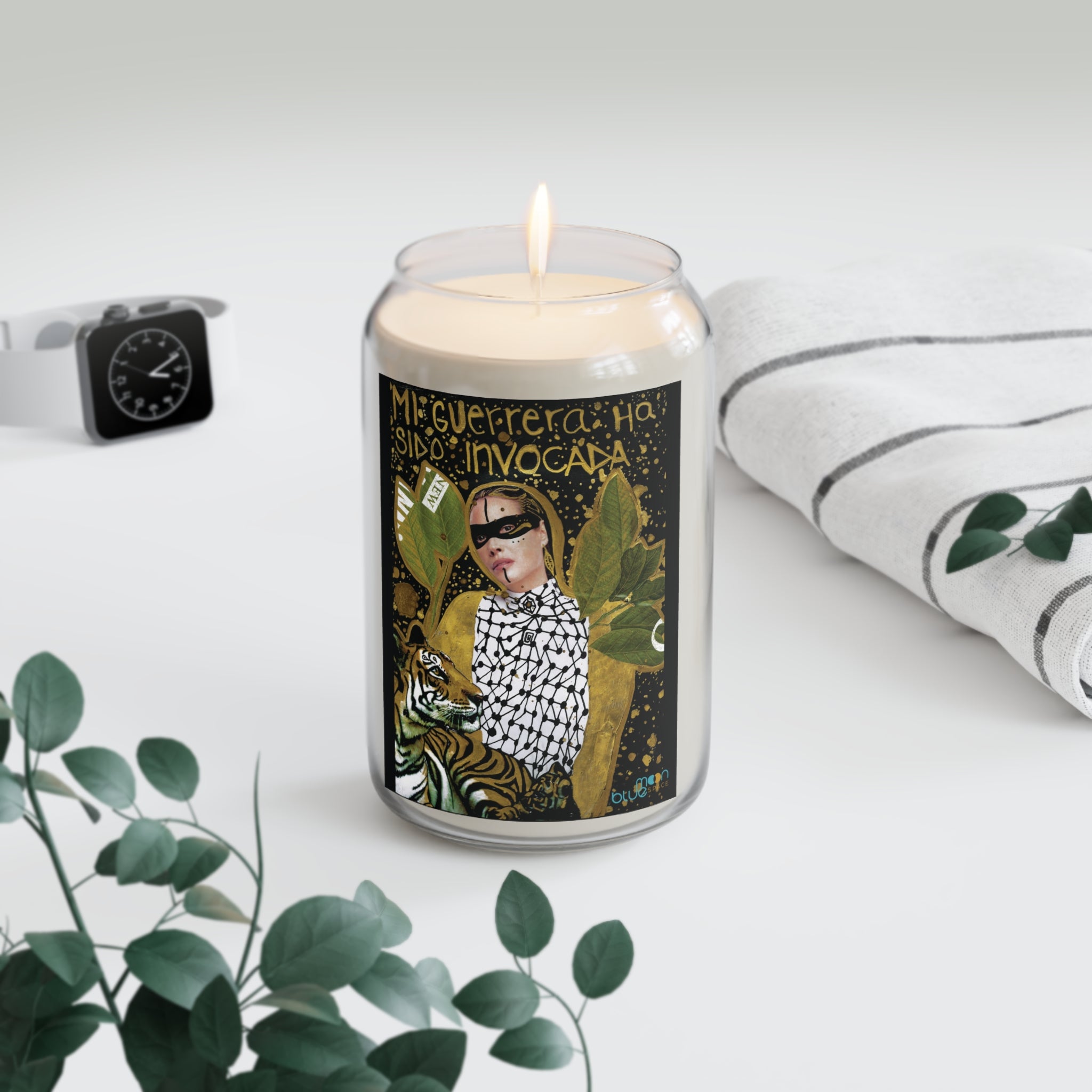 The Warrior Series | Ritual Candle | Art by Blue Moon Space