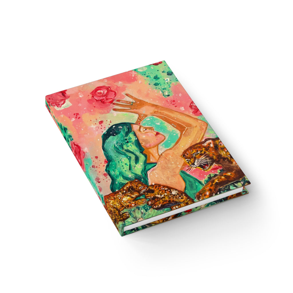 Sacred Practice Journal — Colorful Goddess Blank Journal for Creativity & Self-Reflection | Gift for Women