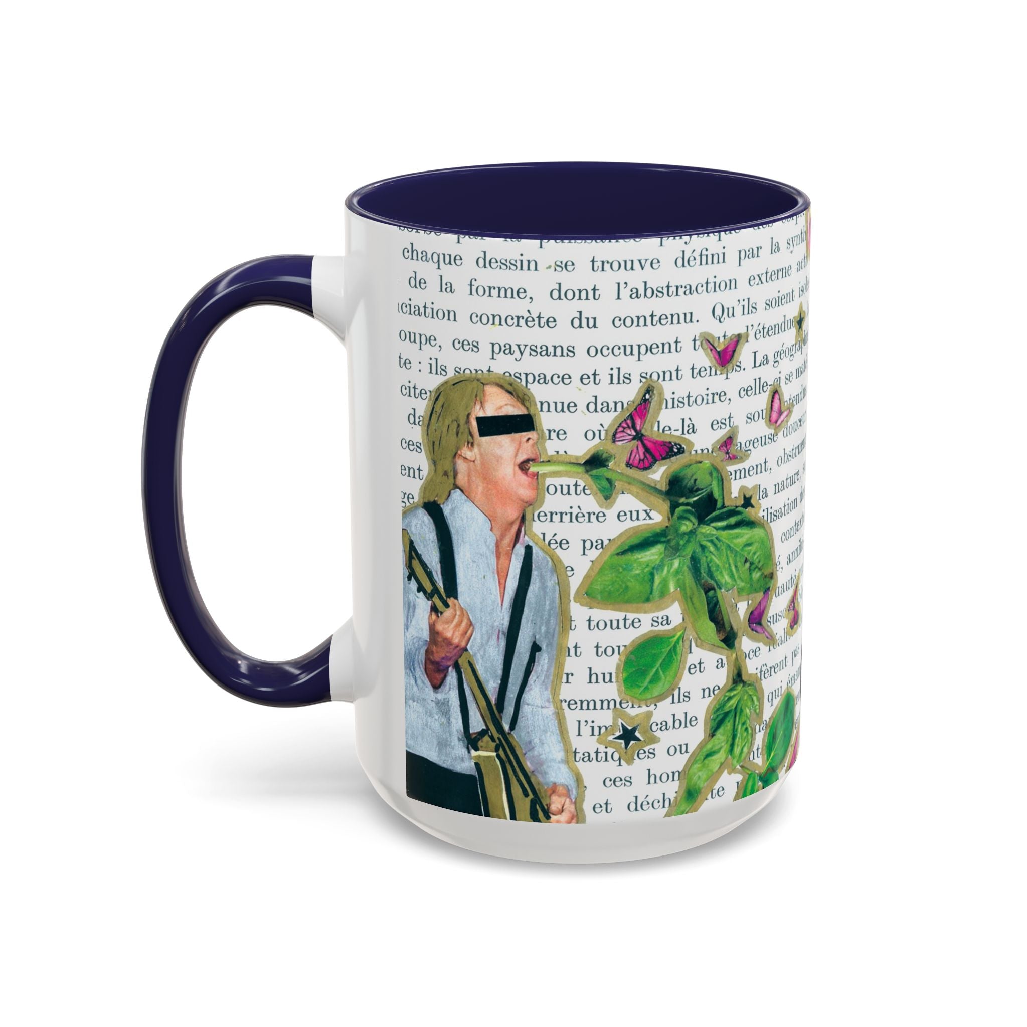 Rock & Bloom — Botanical Reverie Mug I Vintage Book Illustration Coffee Cup (11/15 oz)
