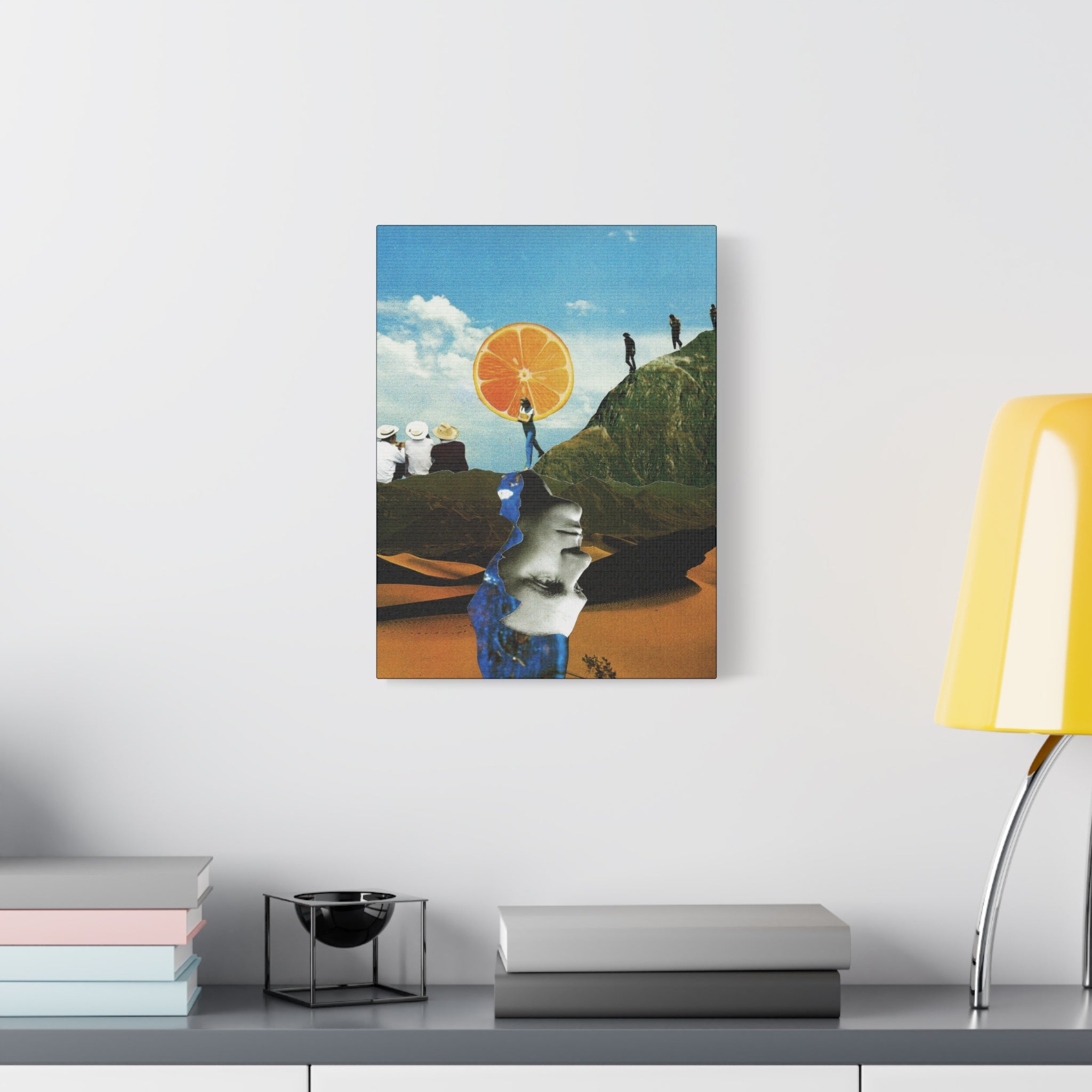 A Trip Down Memory Lane | Original Analog Collage Art Print | Wall Art by Blue Moon Space