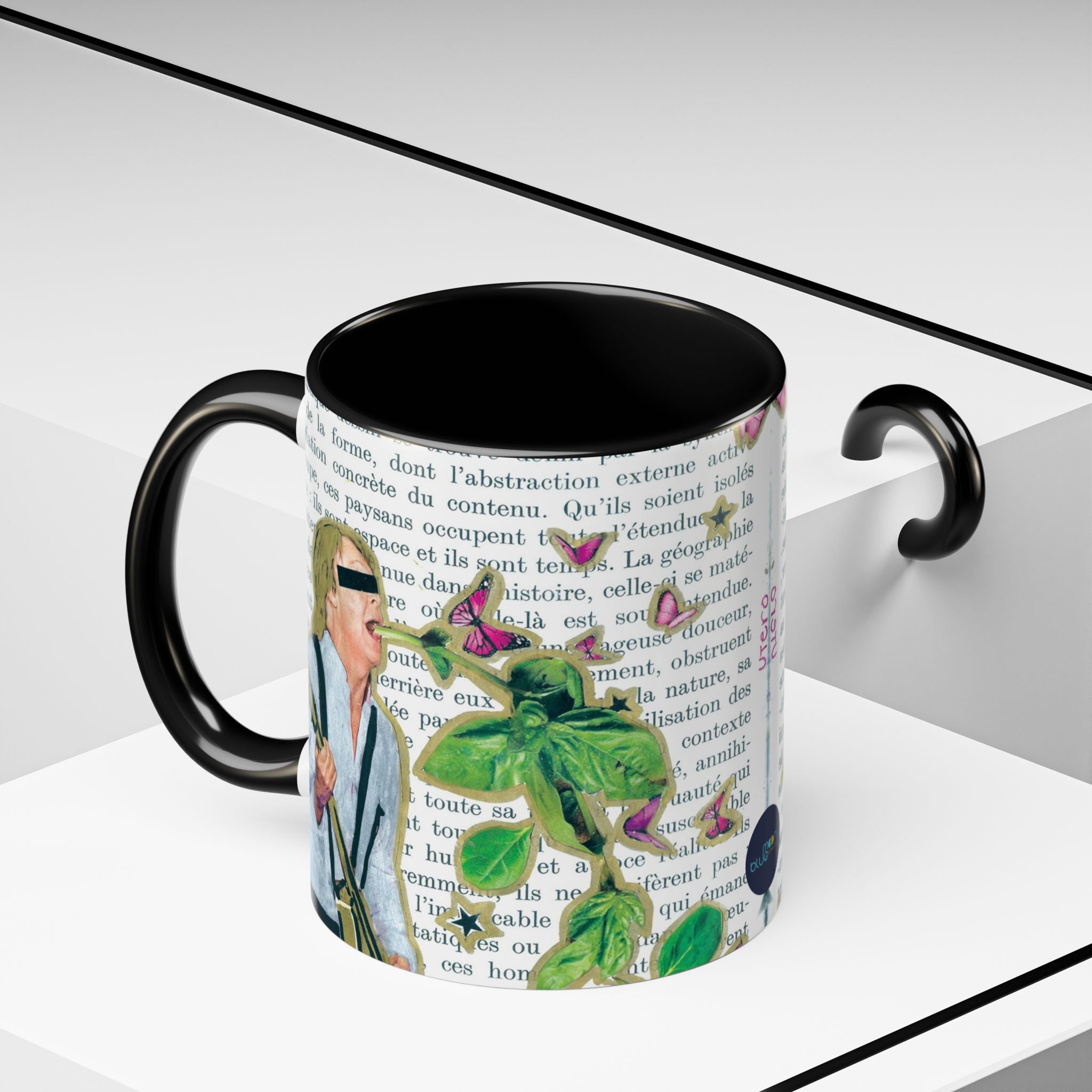 Rock & Bloom — Botanical Reverie Mug I Vintage Book Illustration Coffee Cup (11/15 oz)
